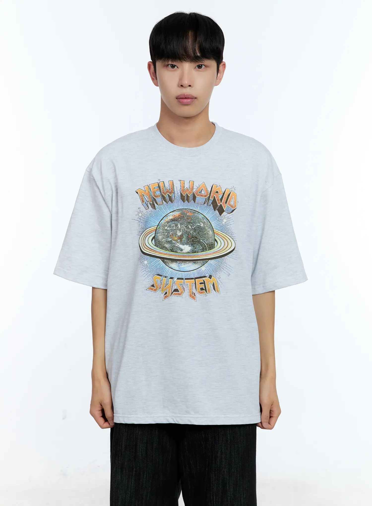 Men's Cosmic Graphic Tee IL515 - Image 12