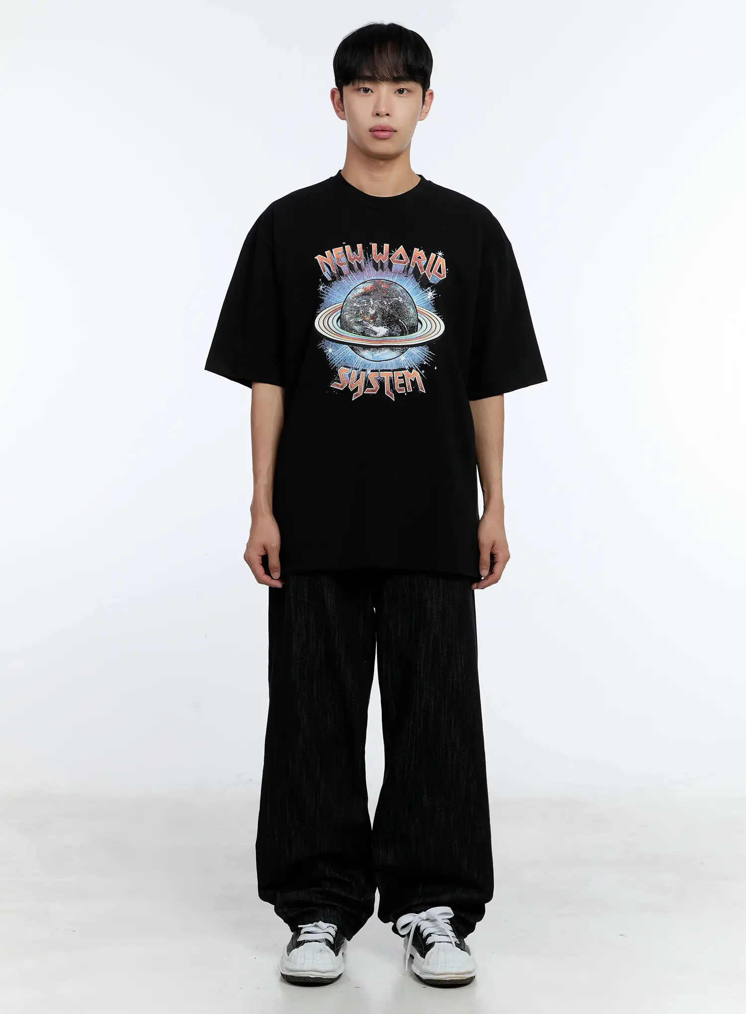 Men's Cosmic Graphic Tee IL515 - Image 3
