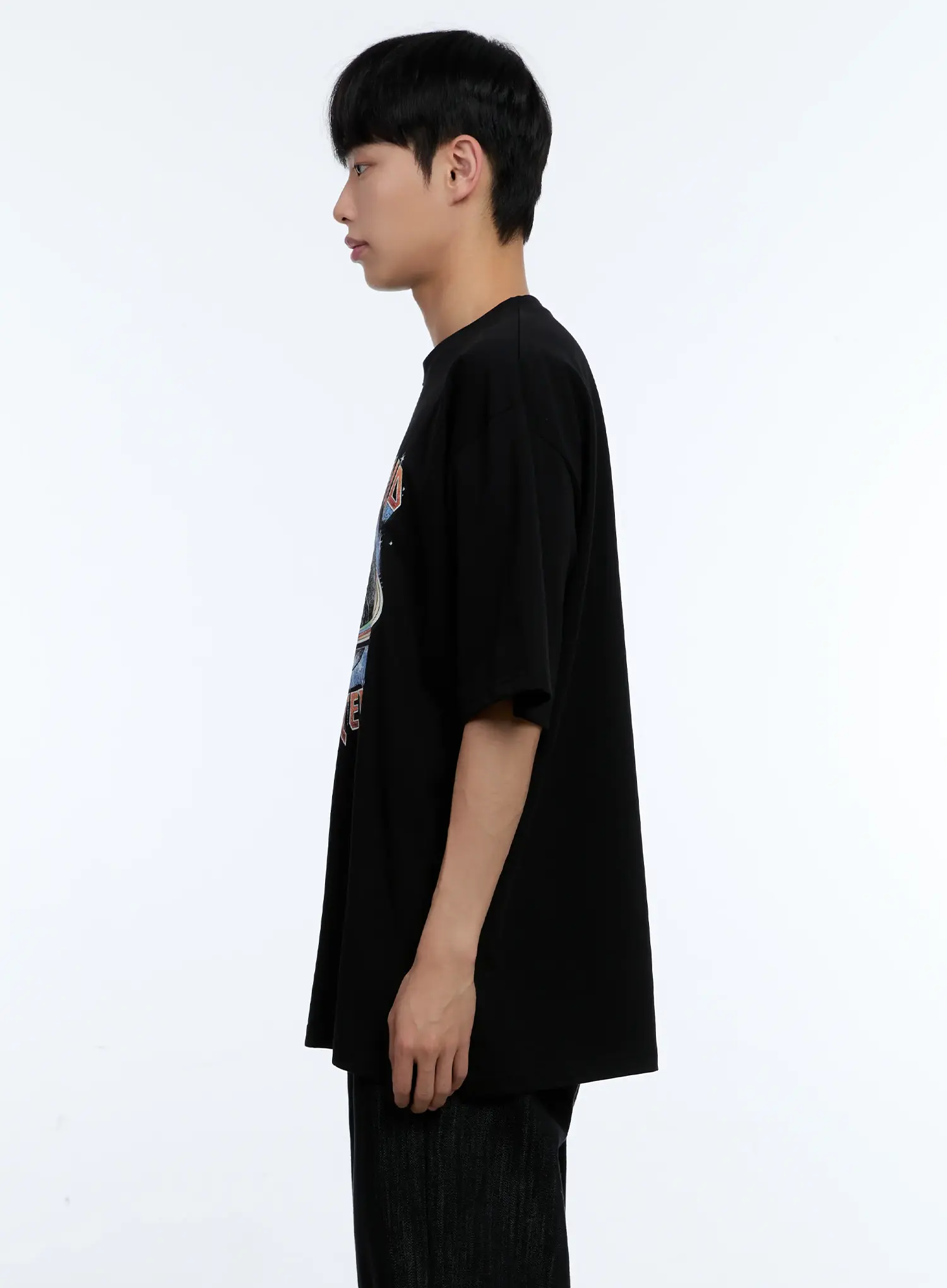 Men's Cosmic Graphic Tee IL515 - Image 5
