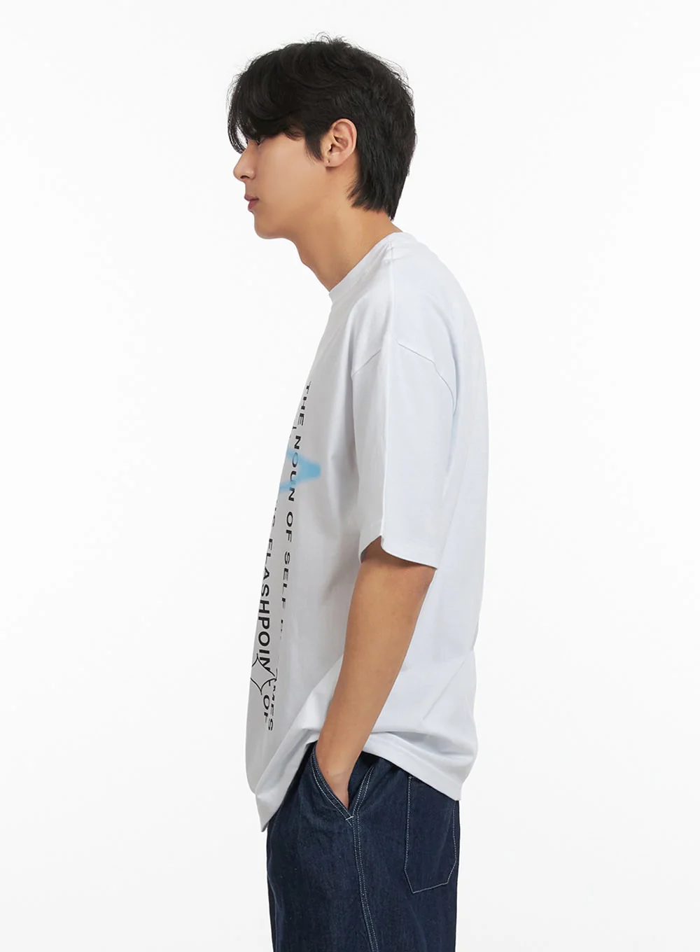 Men's Cotton Comfort Graphic T-Shirt IY431 - Image 4