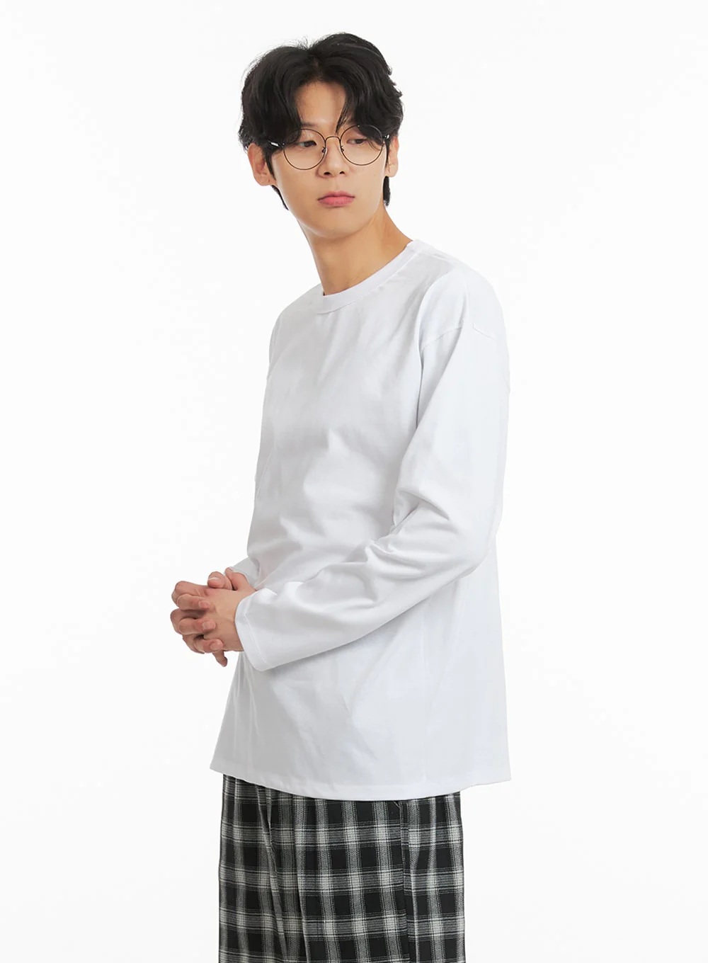 Men's Cotton Comfort Long Sleeve T-Shirt IA401 - Image 4