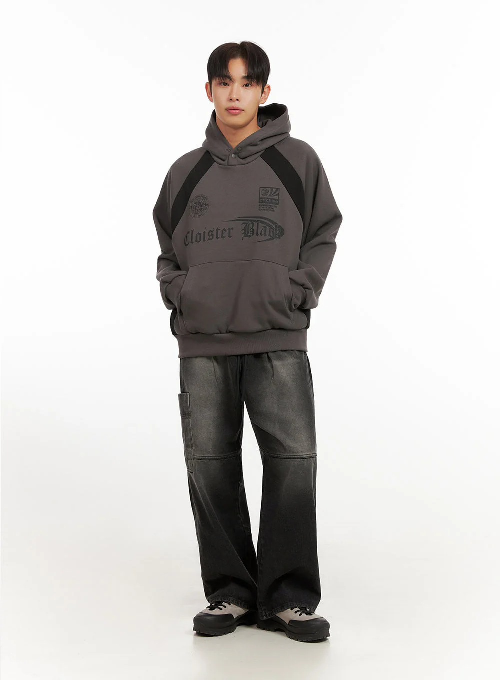 Men's Cotton Graphic Hoodie ID413 - Image 2