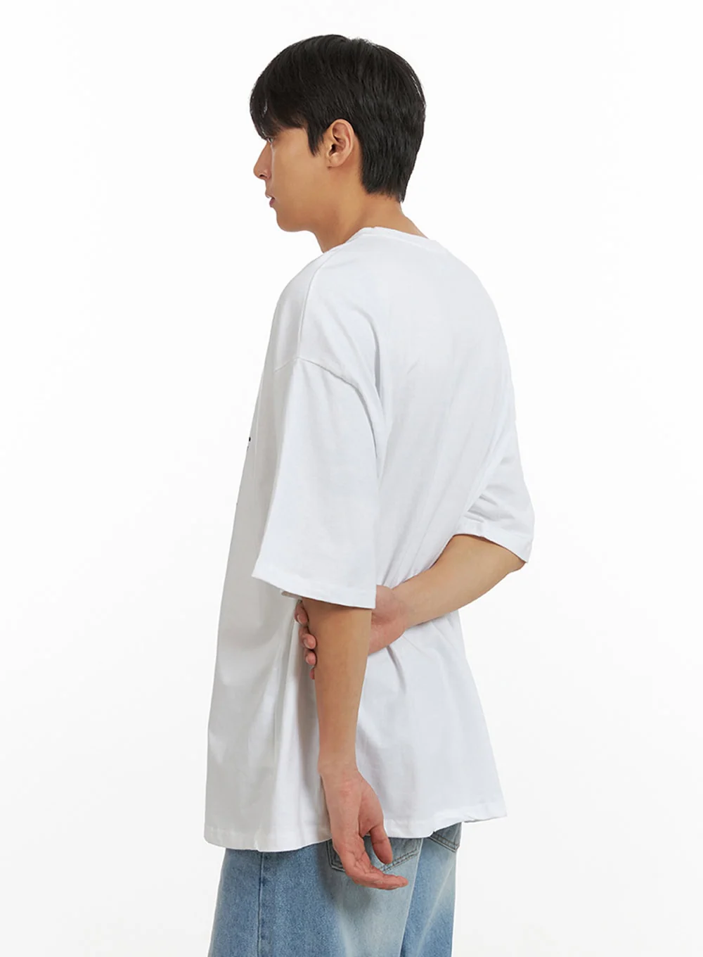 Men's Cozy Cotton Graphic T-Shirt IU419 - Image 5