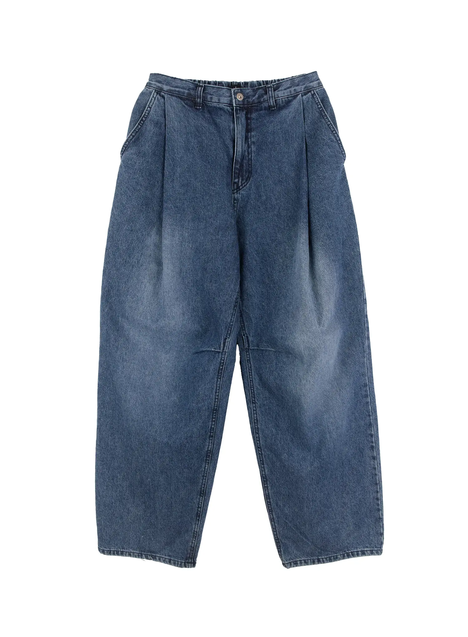 Men's Curved Fit Wide Jeans IF504 - Image 10