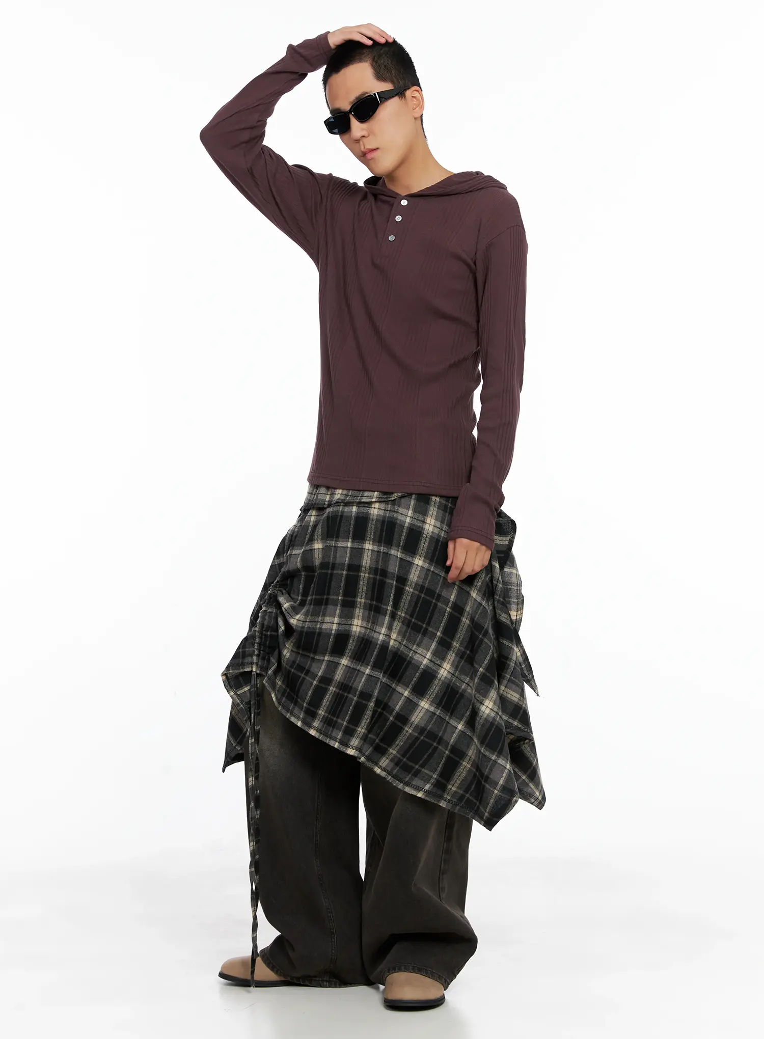 Men's Deep Washed Jeans IS502 - Image 13