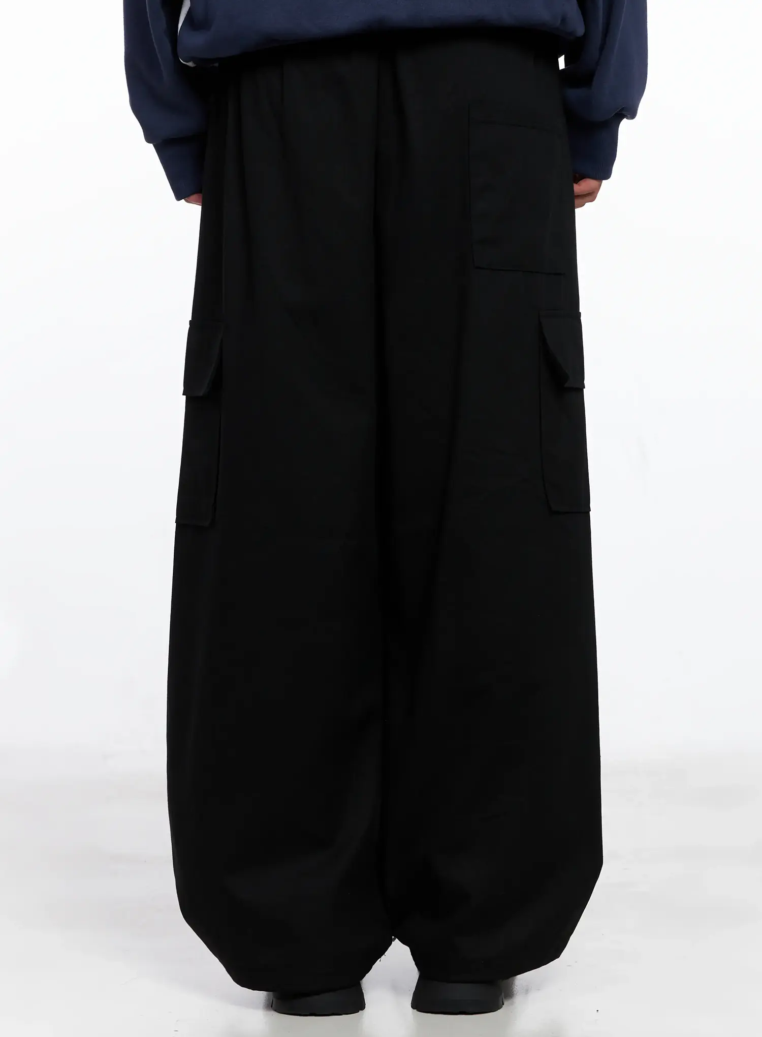Men's Drawstring Cargo Pants IS510 - Image 10