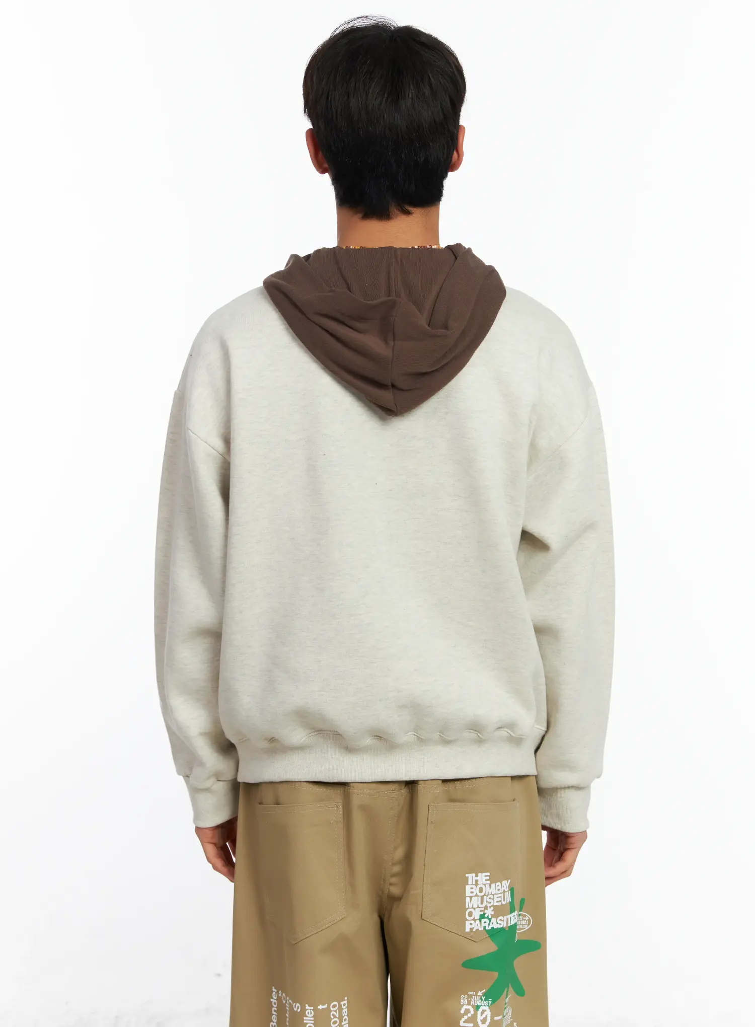 Men's Embroidered Fleece Sweatshirt IF506 - Image 5