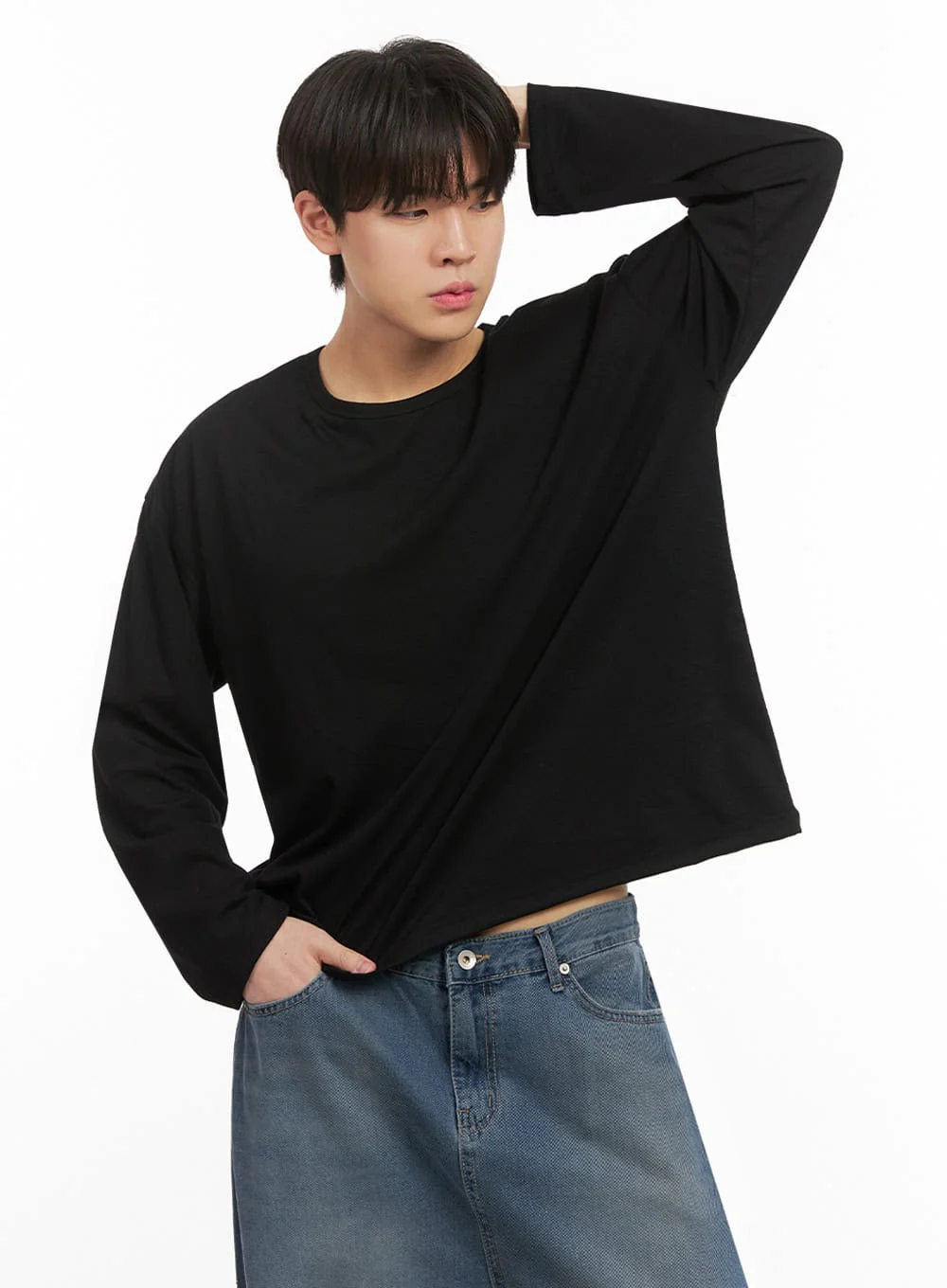 Men's Essential Long Sleeve Shirt IJ517