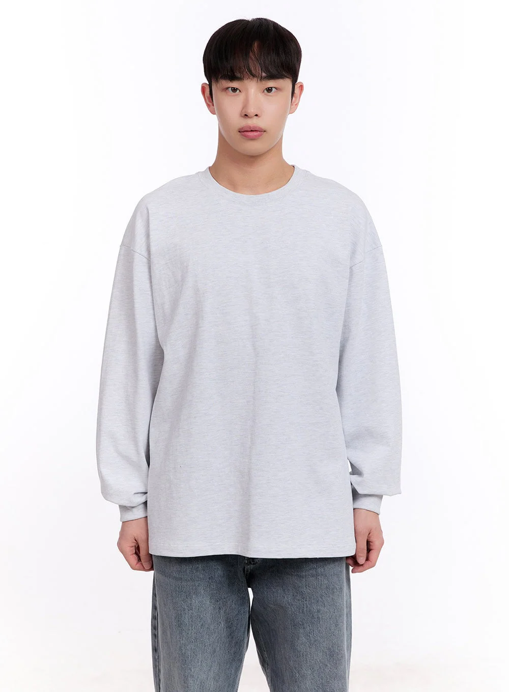 Men's Essential Long Sleeve Tee IM512 - Image 16