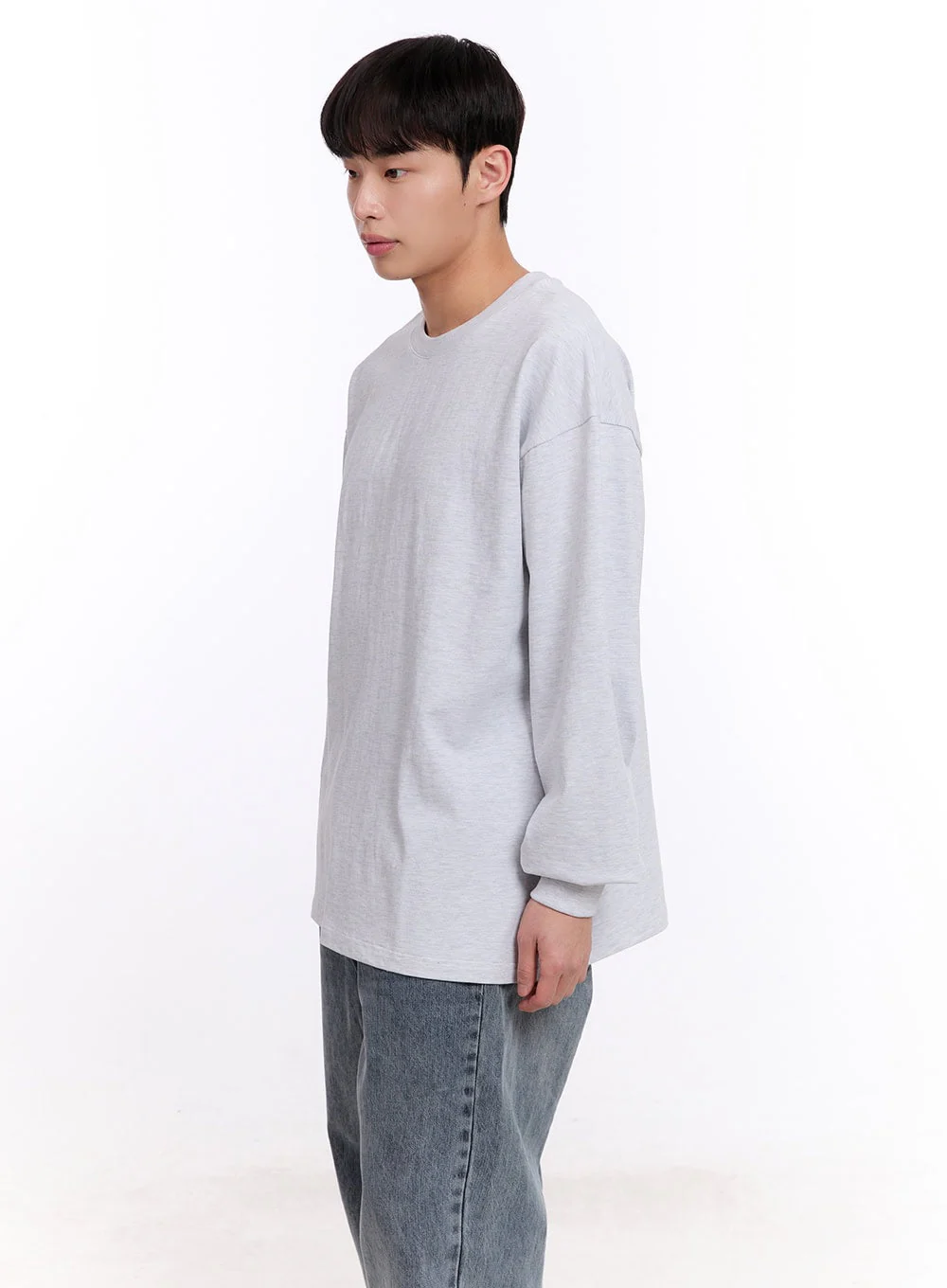 Men's Essential Long Sleeve Tee IM512 - Image 5