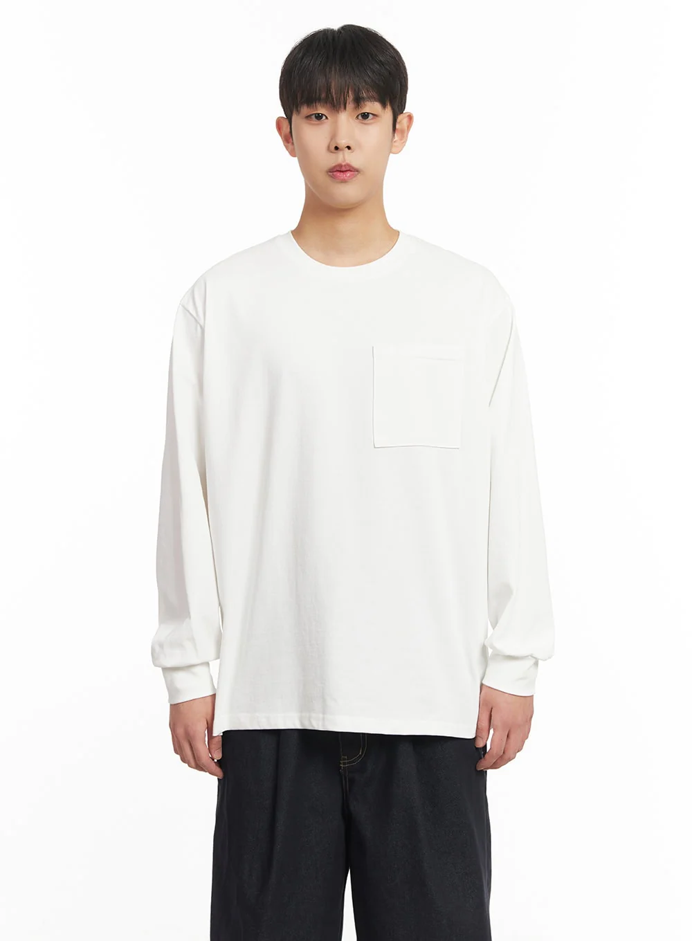 Men's Essential Pocket Sweatshirt IM514 - Image 13