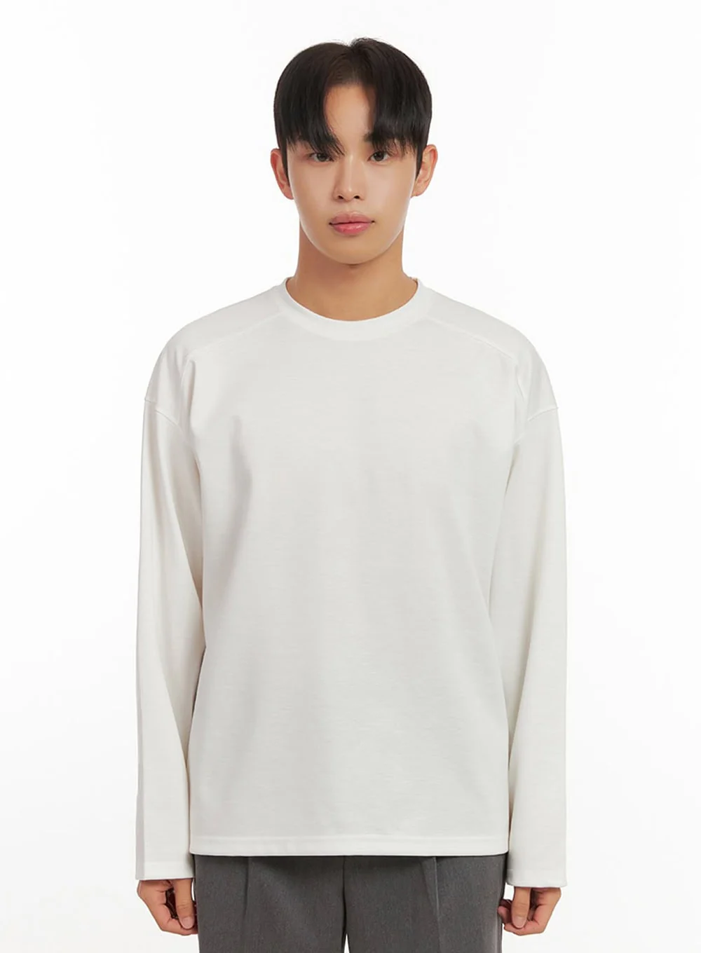 Men's Essential Round Neck Tee ID406 - Image 10