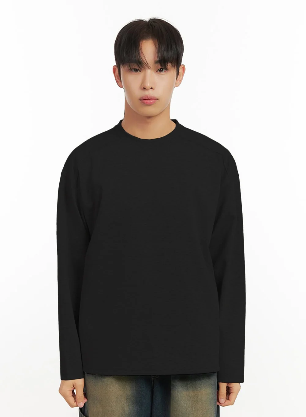 Men's Essential Round Neck Tee ID406 - Image 12