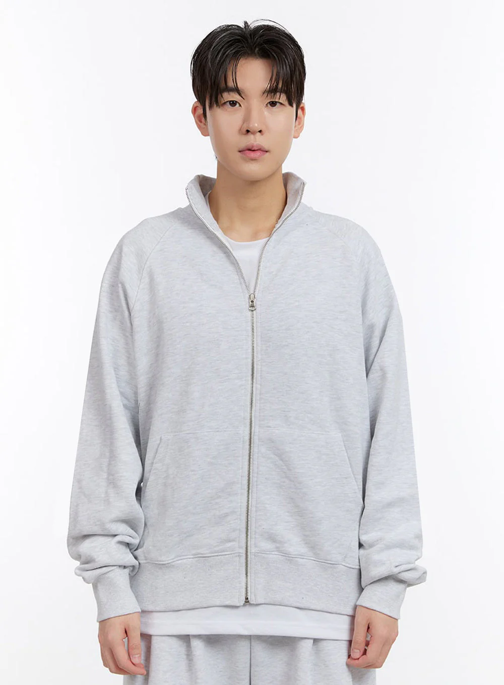 Men's Essential Zip-Up Jacket IF528 - Image 11