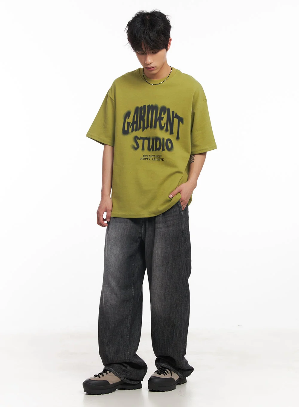 Men's Garment Graphic T-Shirt IY508 - Image 9