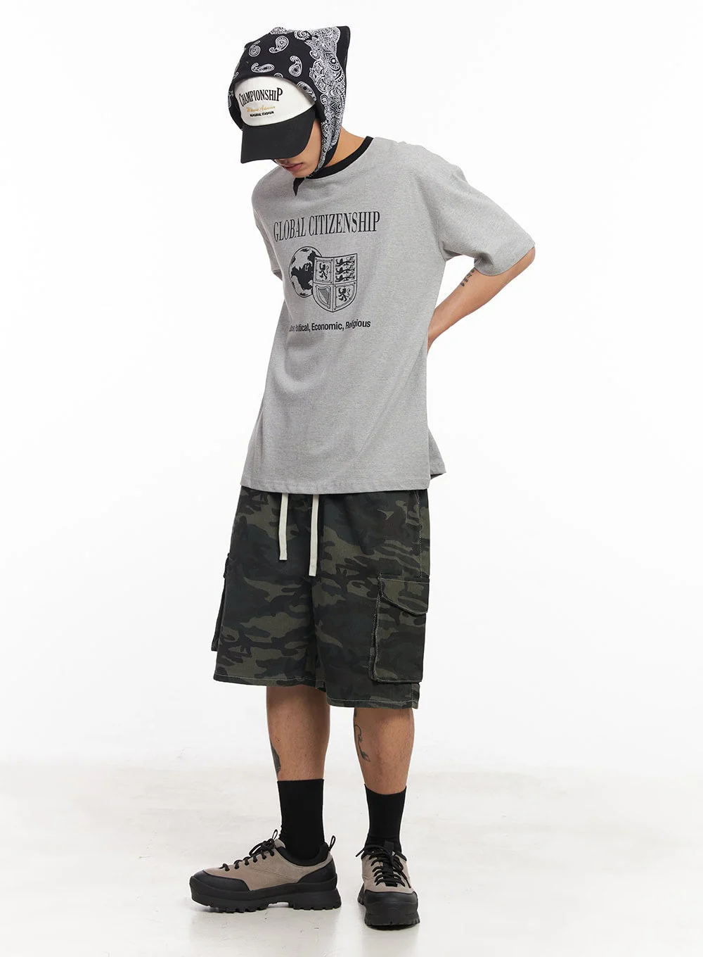 Men's Global Graphic T-Shirt IY508