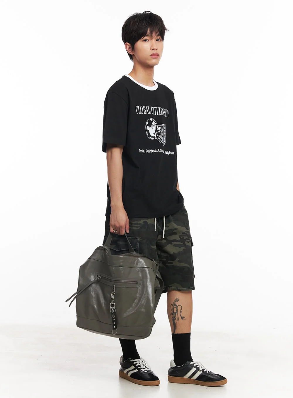 Men's Global Graphic T-Shirt IY508 - Image 14