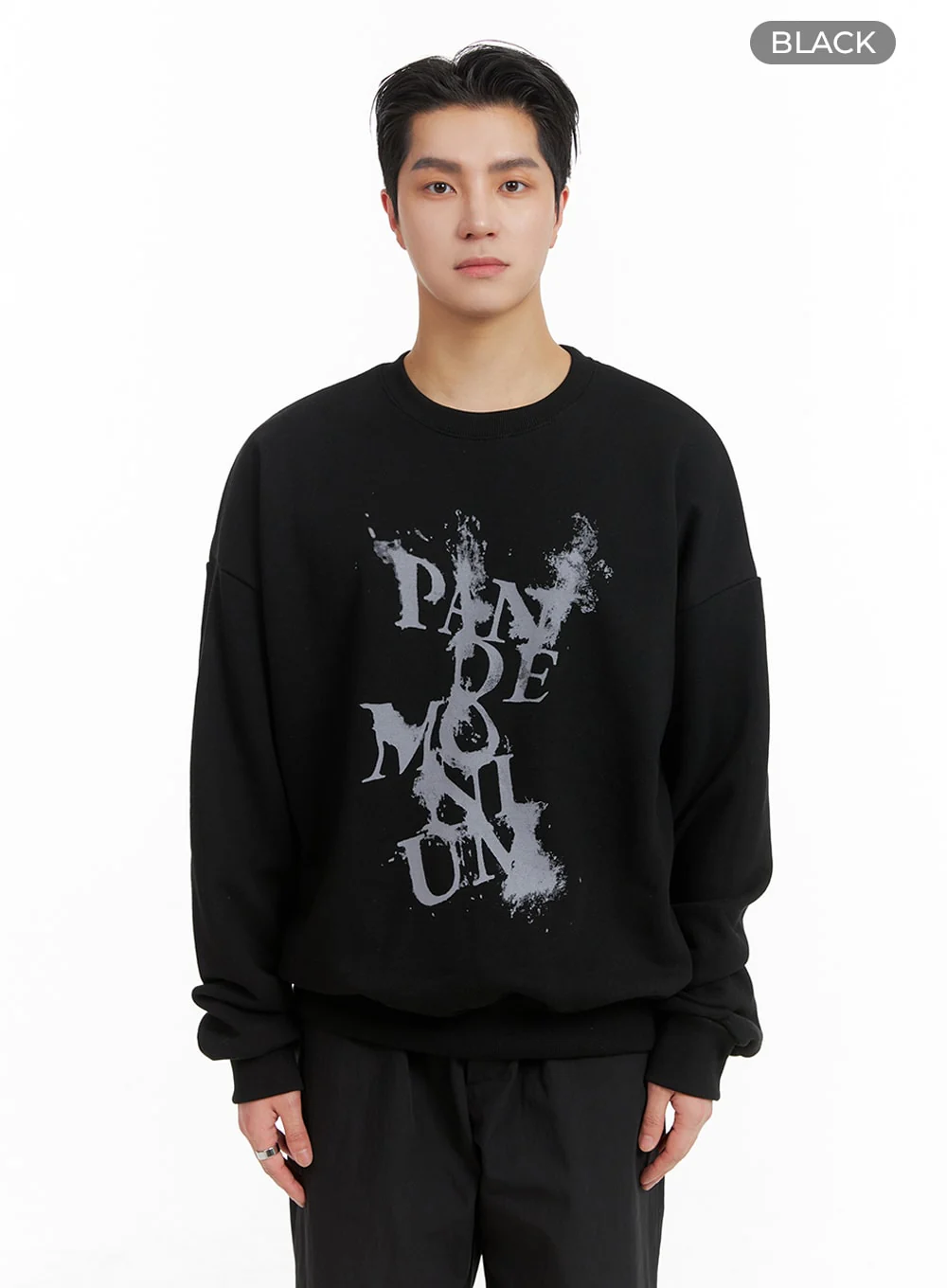 Men's Graphic Cotton Crew Neck Sweatshirt IA401 - Image 10