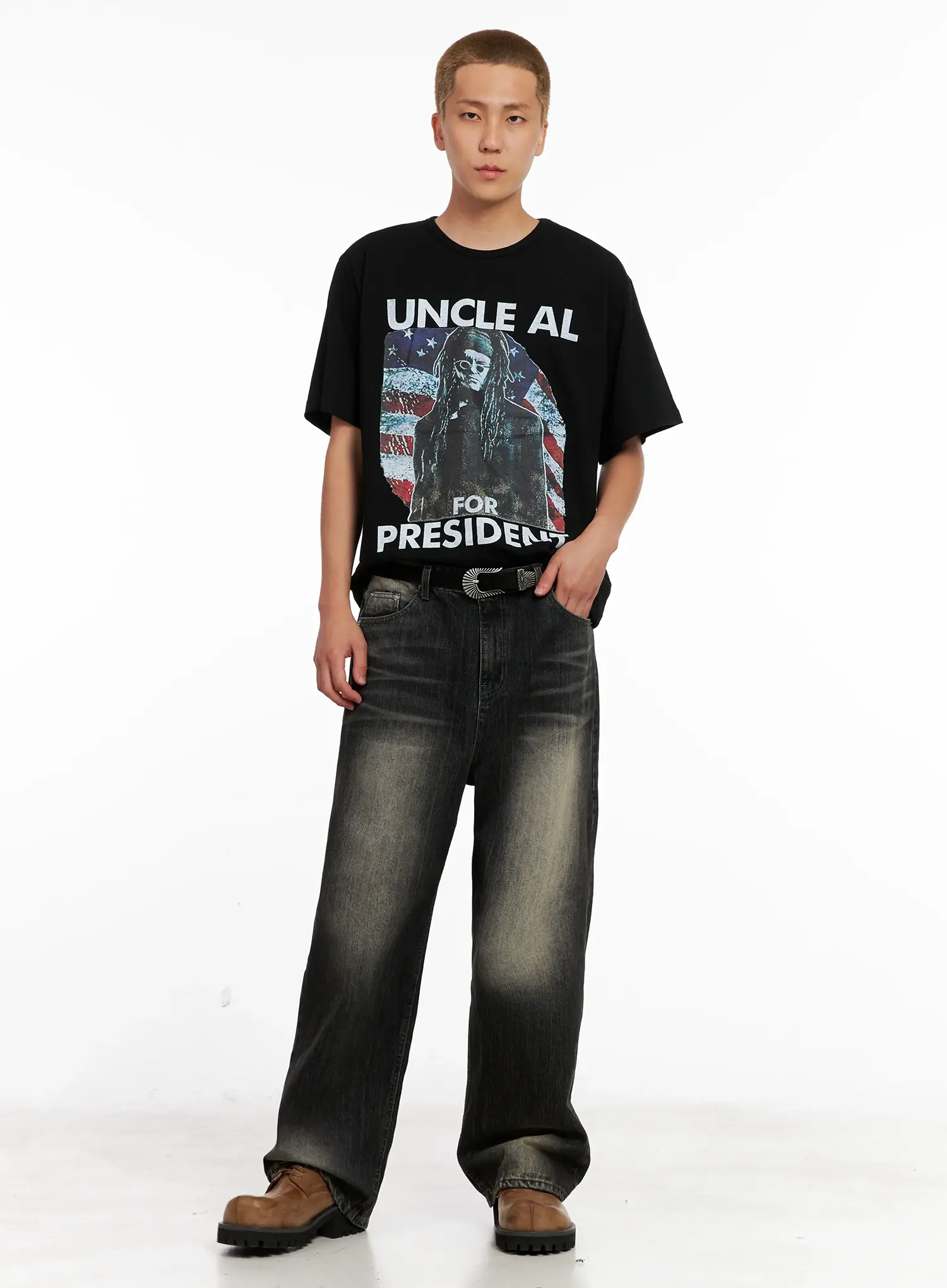 Men's Graphic Cotton Tee IL521