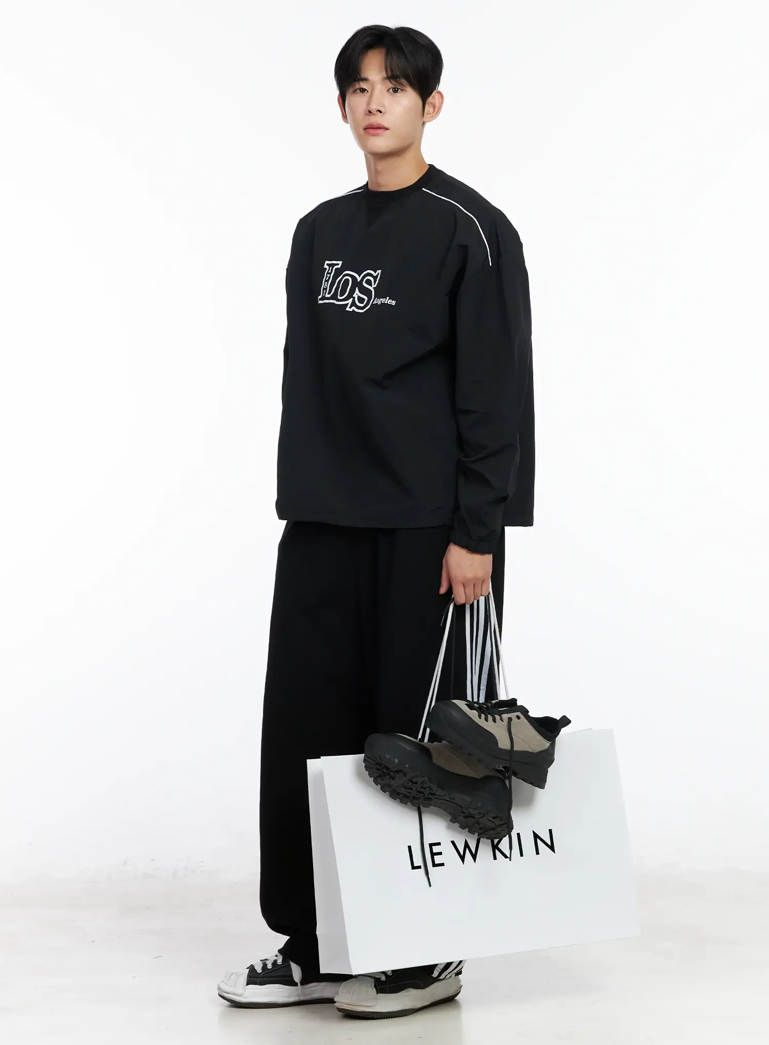 Men's Graphic Crewneck Sweatshirt IM523