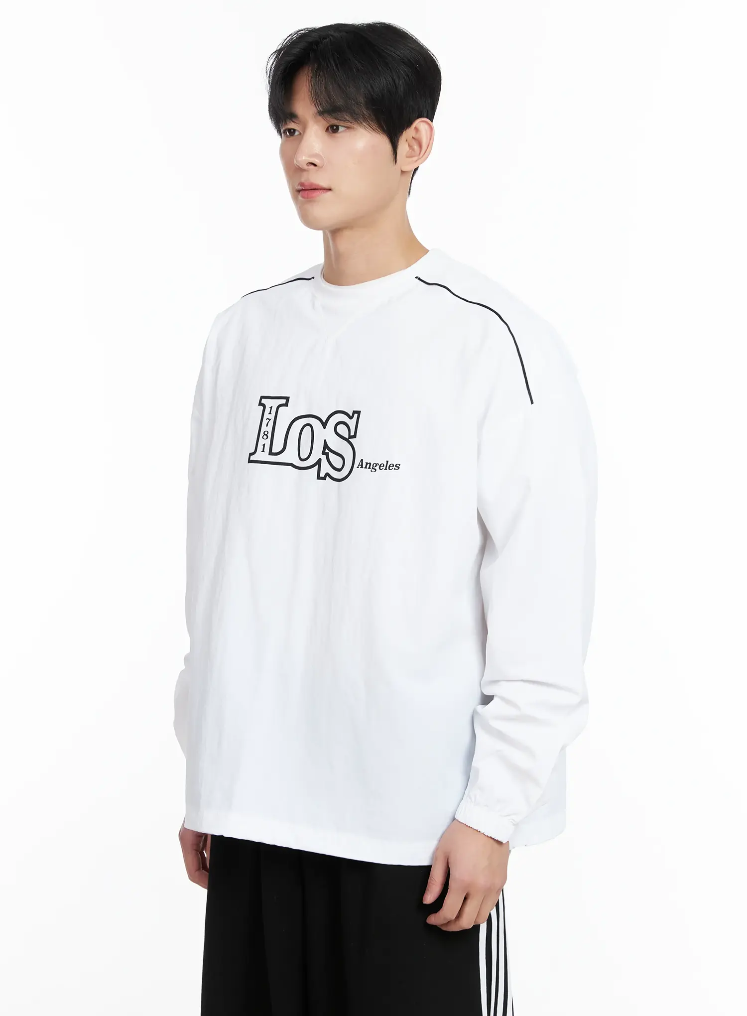 Men's Graphic Crewneck Sweatshirt IM523 - Image 6