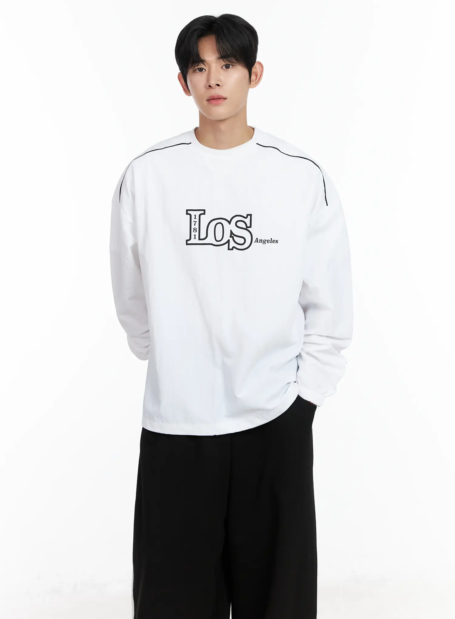 Men's Graphic Crewneck Sweatshirt IM523 - Image 8