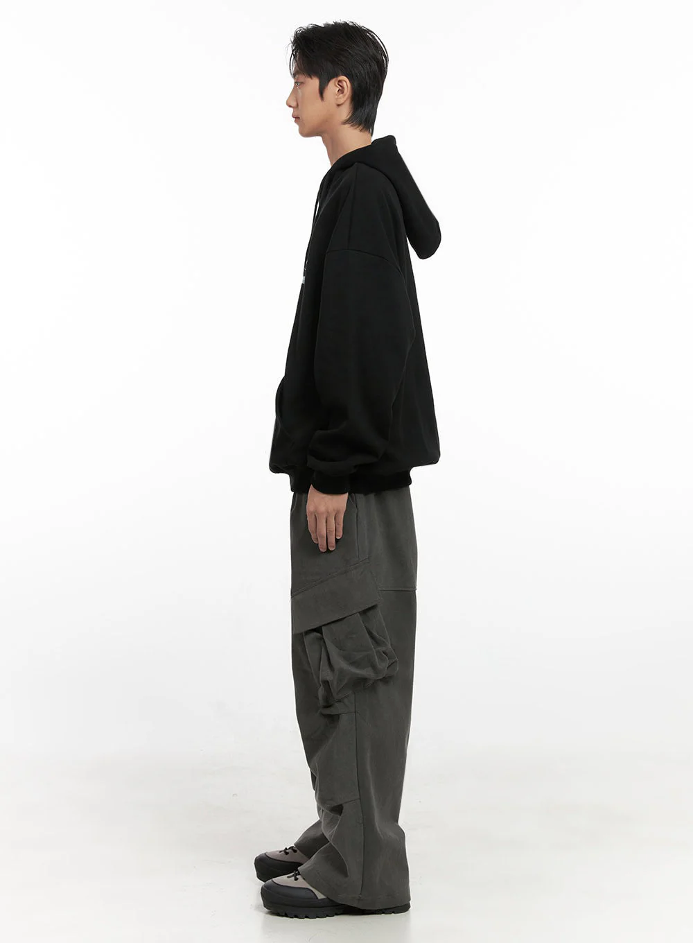 Men's Graphic Hooded Sweatshirt ID406 - Image 7