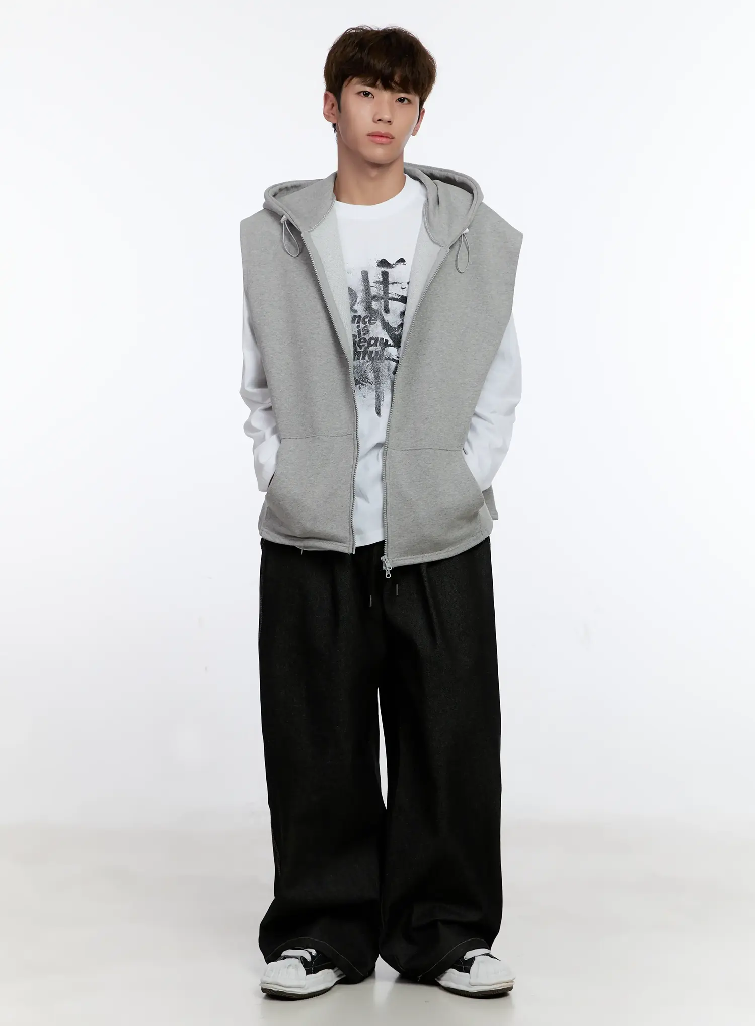 Men's Graphic Jeans (Black) IS529 - Image 16