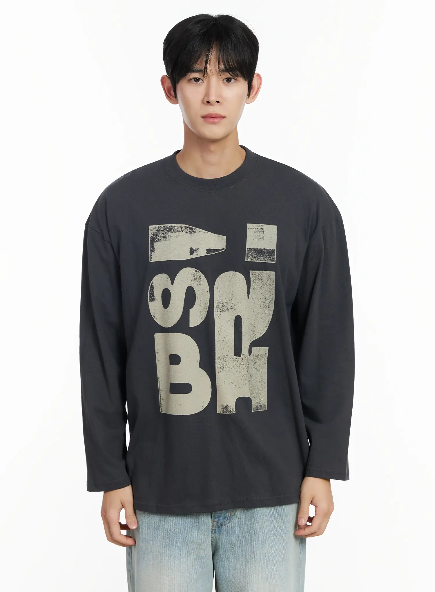 Men's Graphic Long Sleeve Shirt IF517 - Image 11