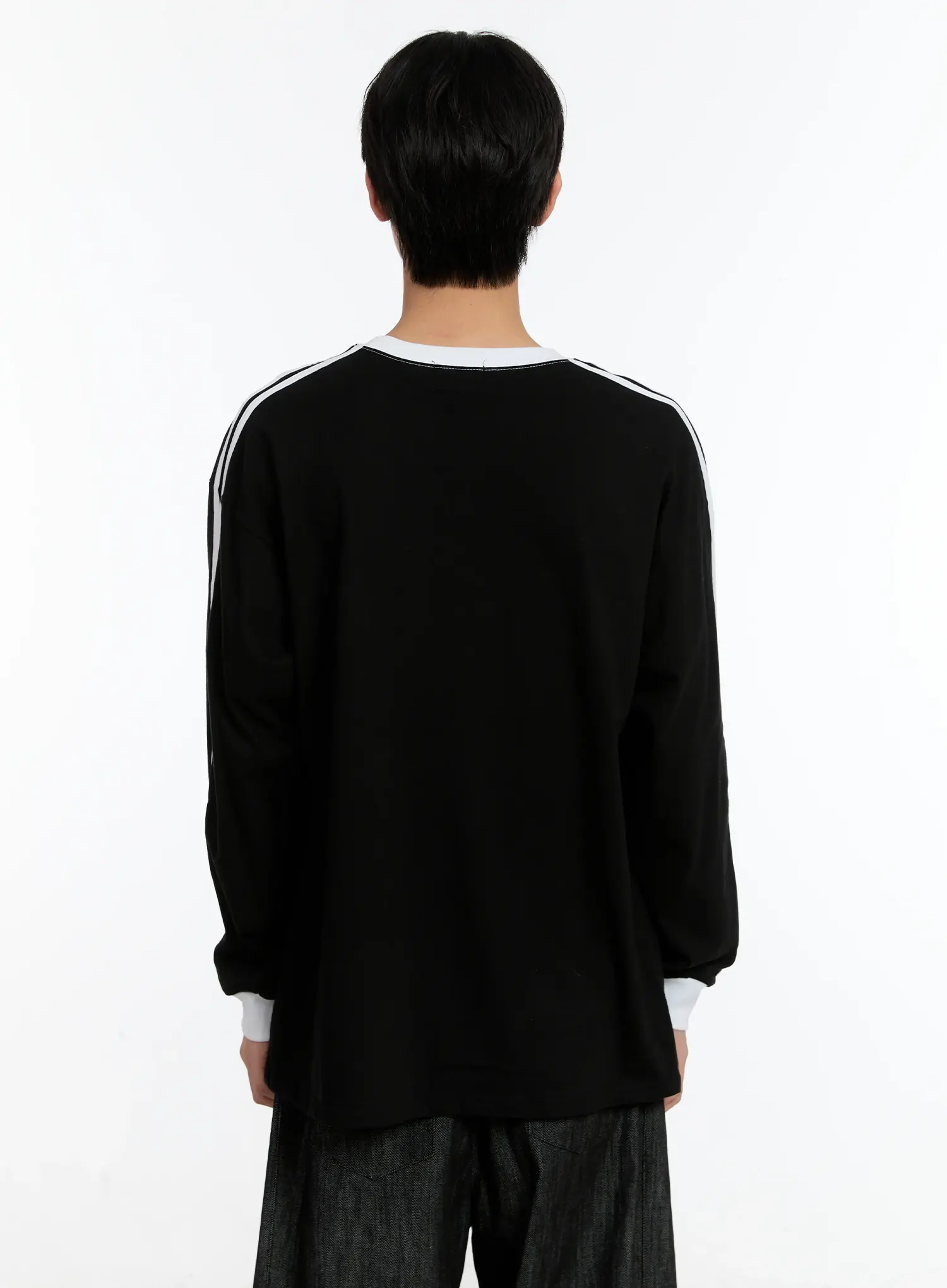 Men's Graphic Long Sleeve T-Shirt ID502 - Image 5
