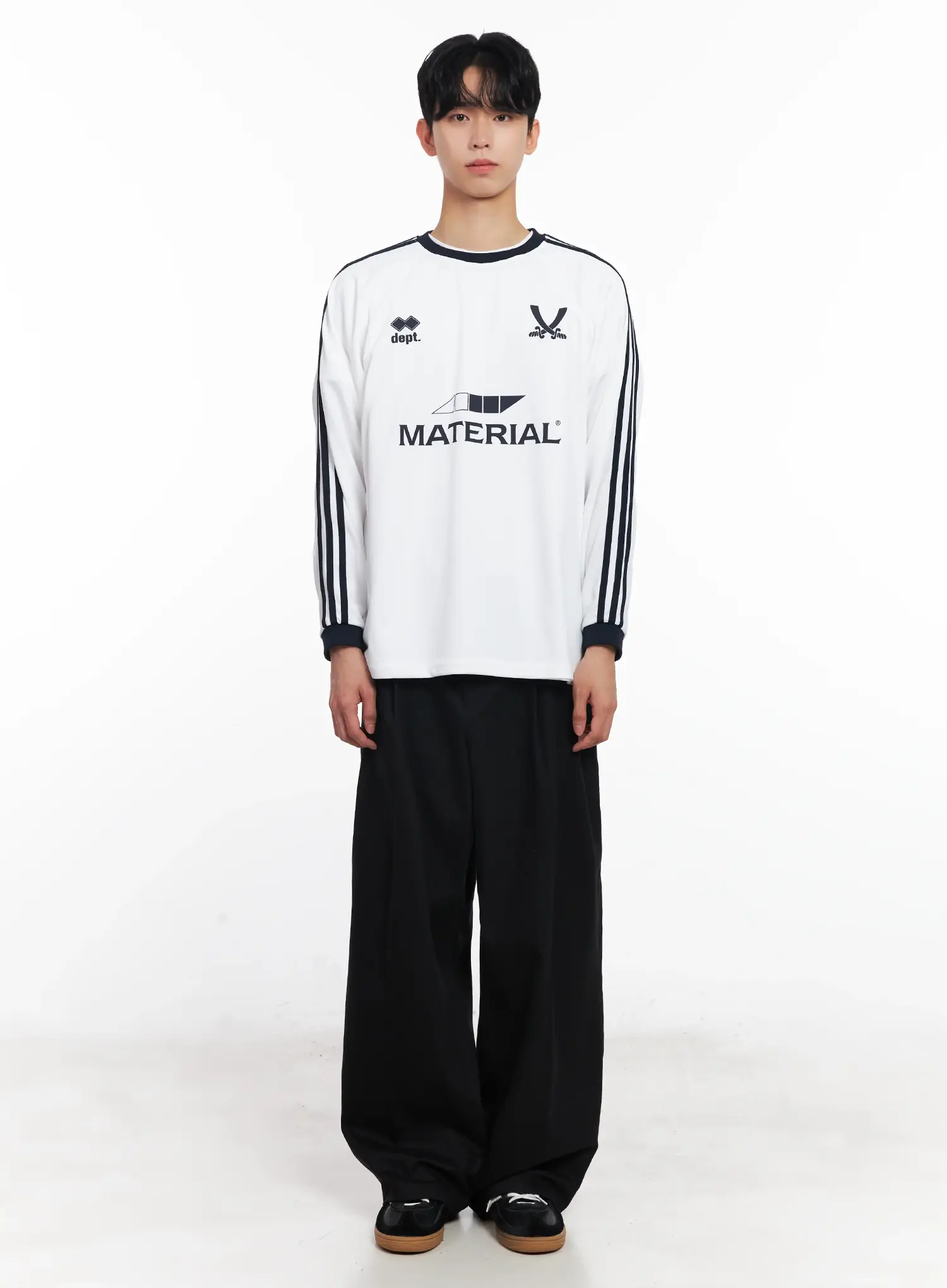 Men's Graphic Long-Sleeve Tee IL501 - Image 2