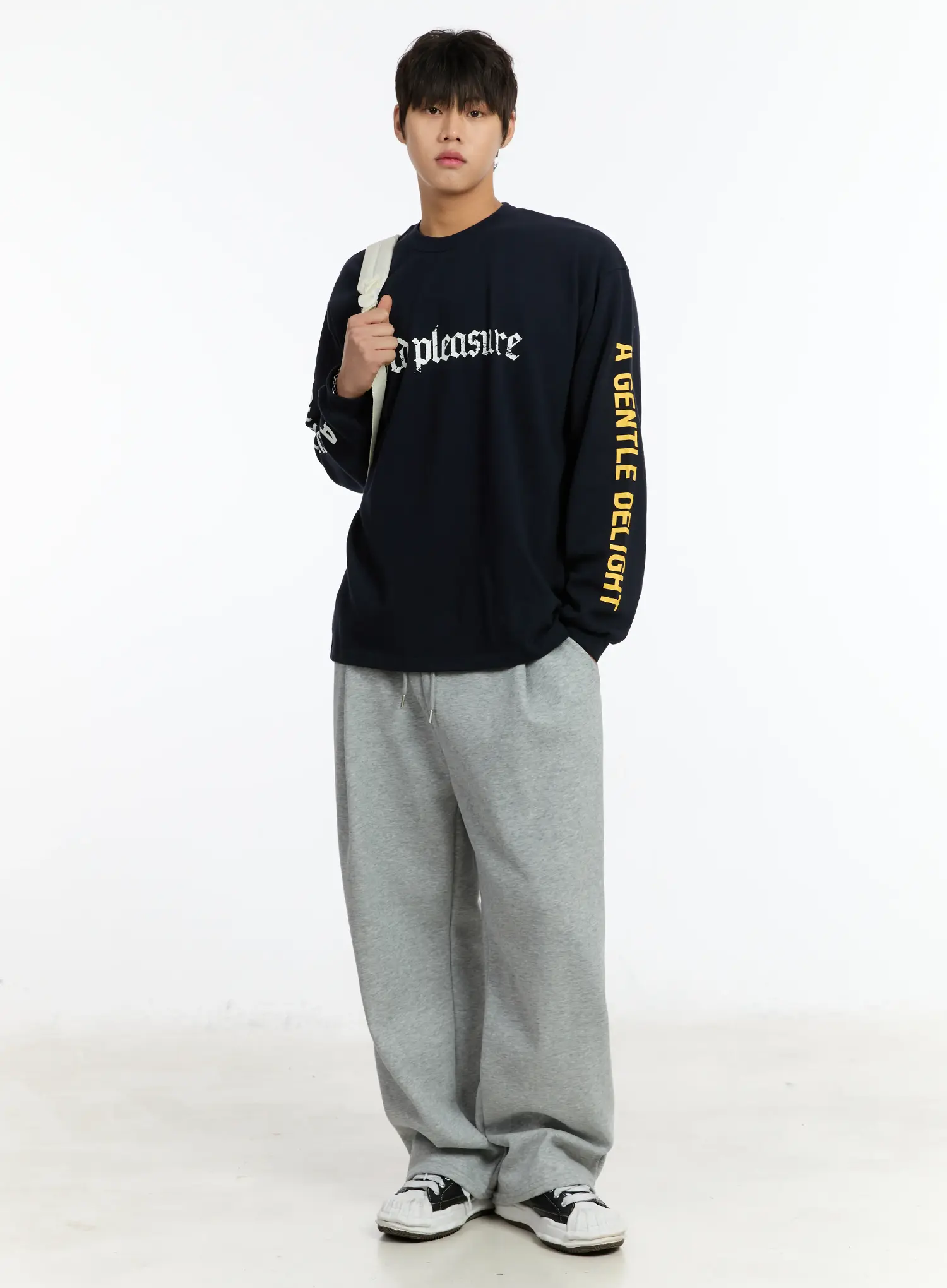 Men's Graphic Long Sleeve Tee IM502