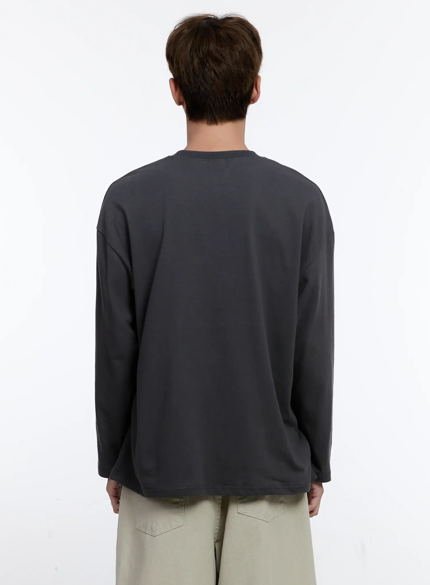 Men's Graphic Long Sleeve Tee IS530 - Image 6