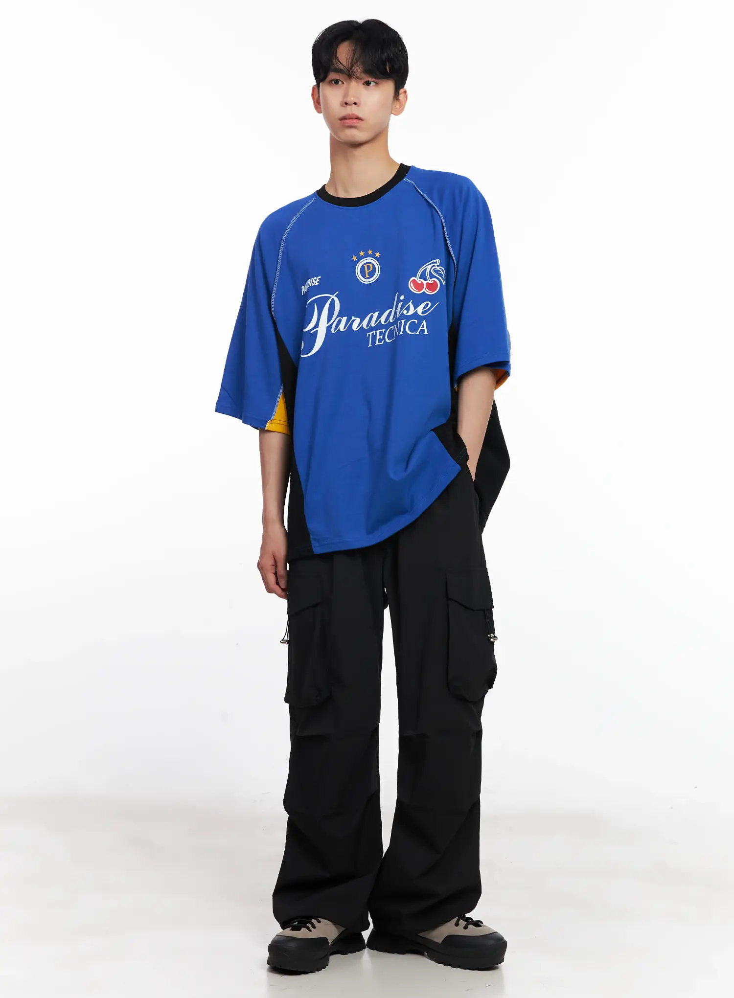 Men's Graphic "Paradise" Casual Tee IL504 - Image 8