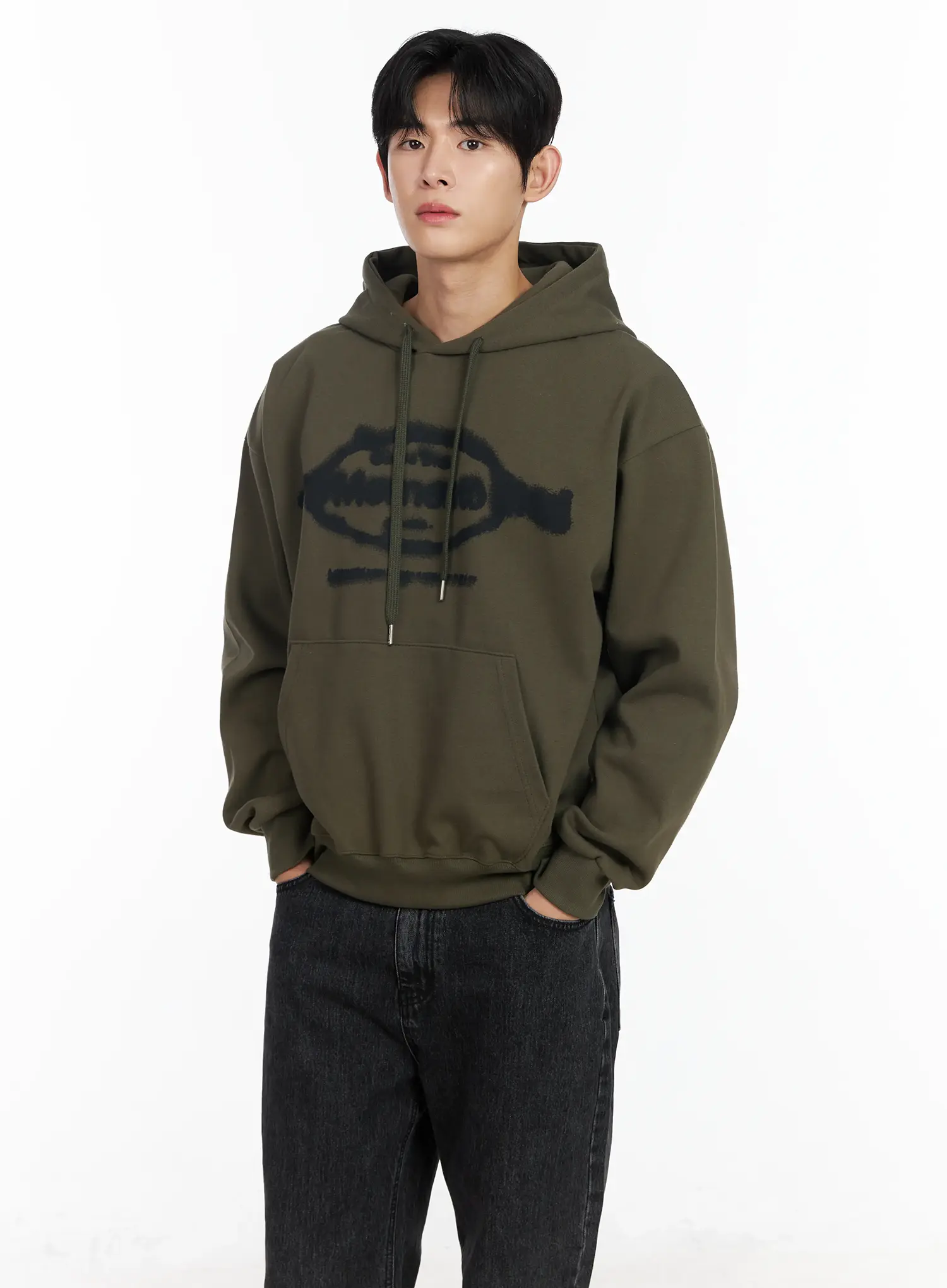 Men's Graphic Print Hoodie IM518 - Image 6