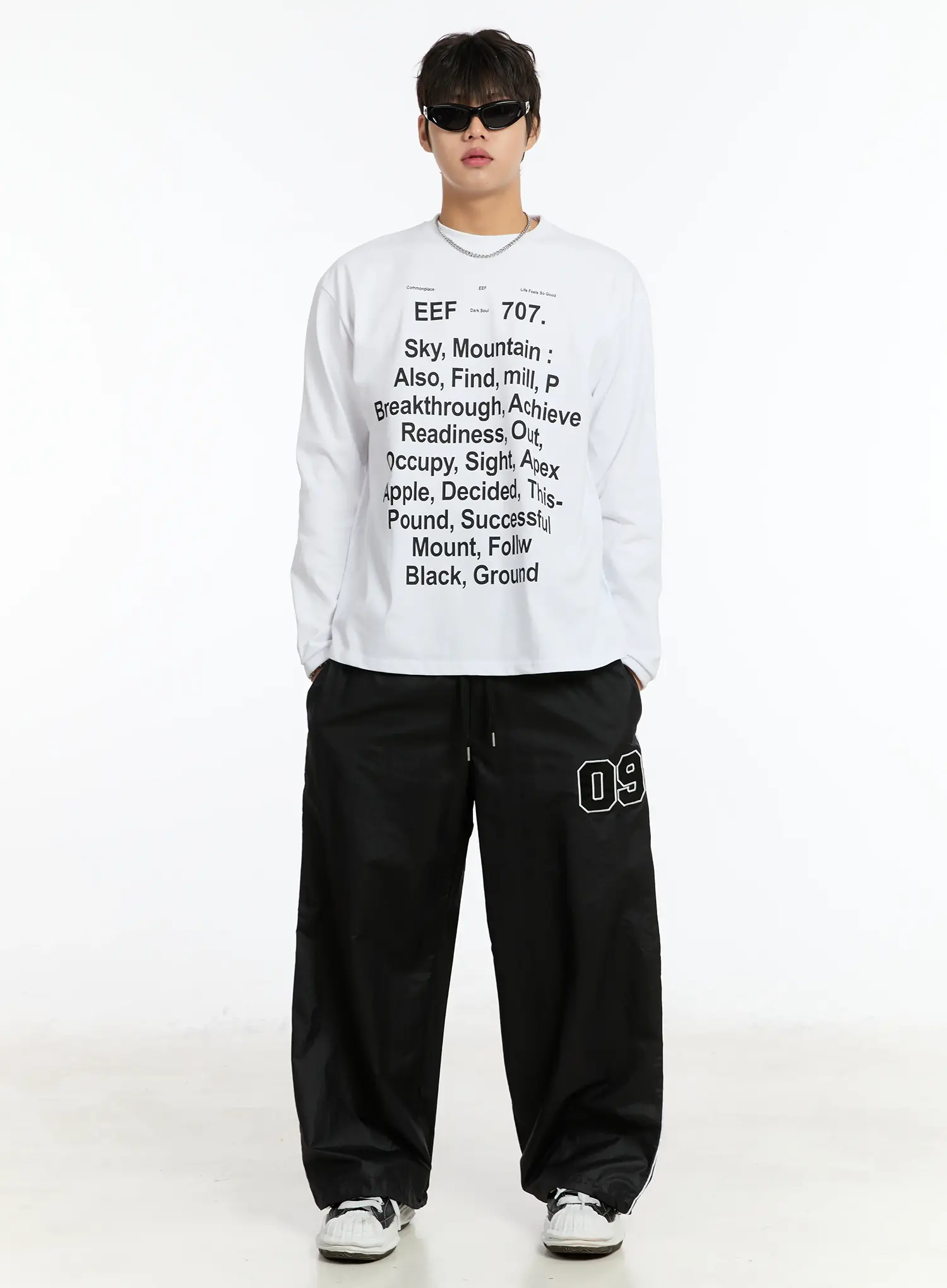 Men's Graphic Print Long Sleeve Tee IM503 - Image 6