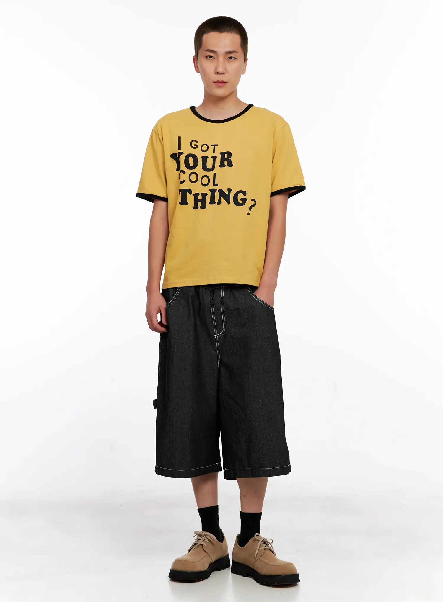 Men's Graphic Ringer Tee IG508 - Image 7