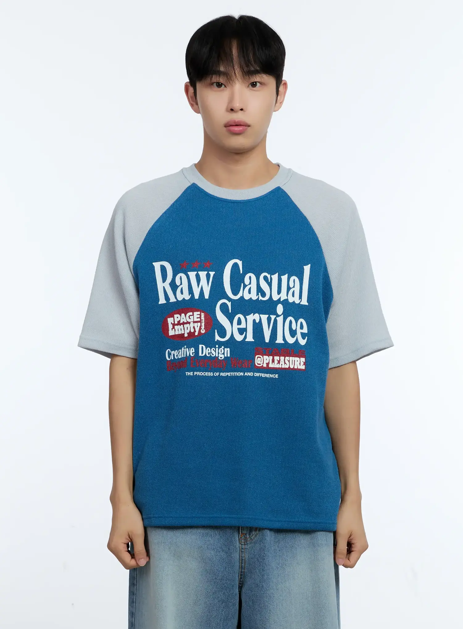 Men's Graphic Short Sleeve T-Shirt IG519 - Image 11