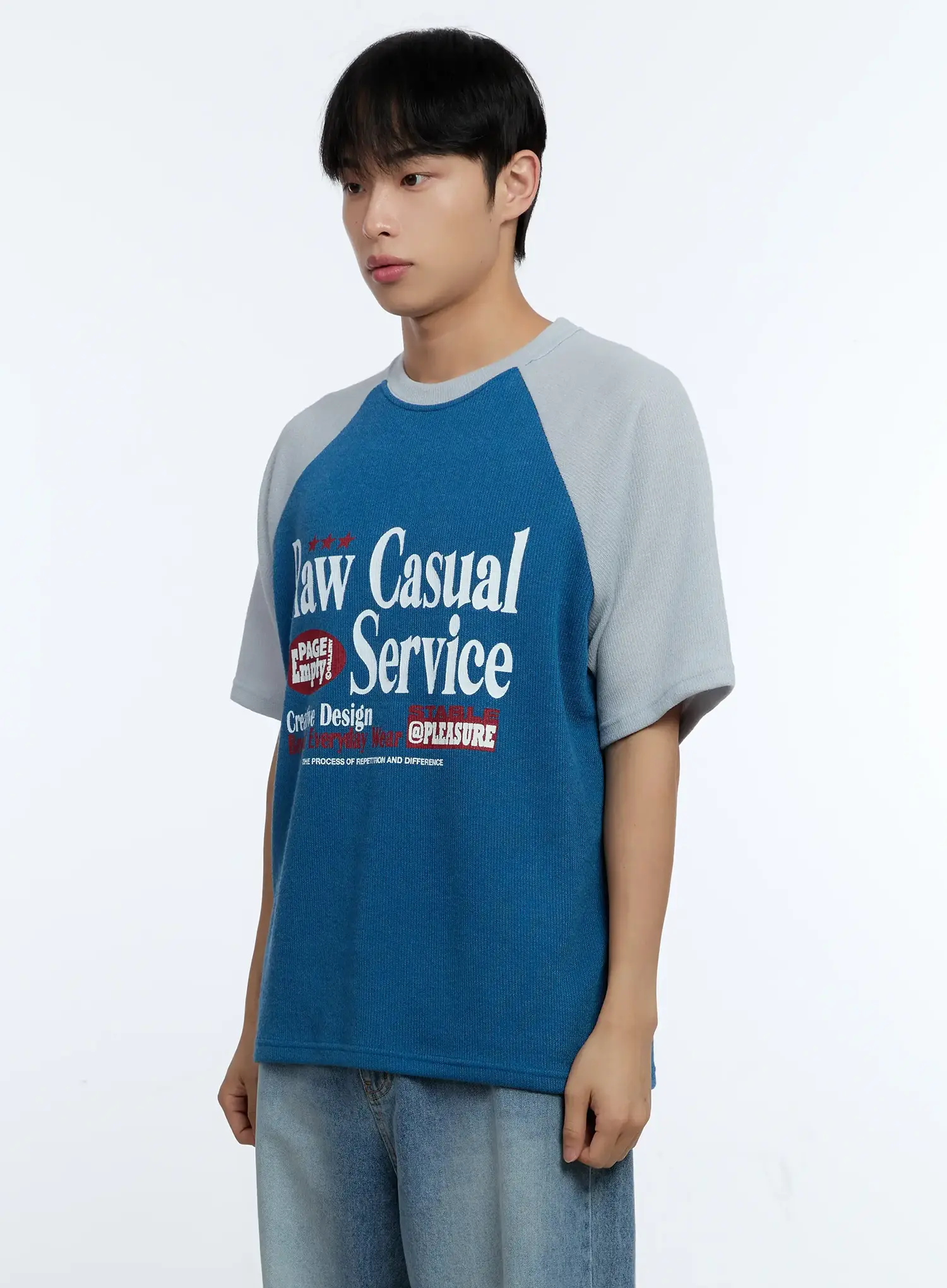 Men's Graphic Short Sleeve T-Shirt IG519 - Image 4