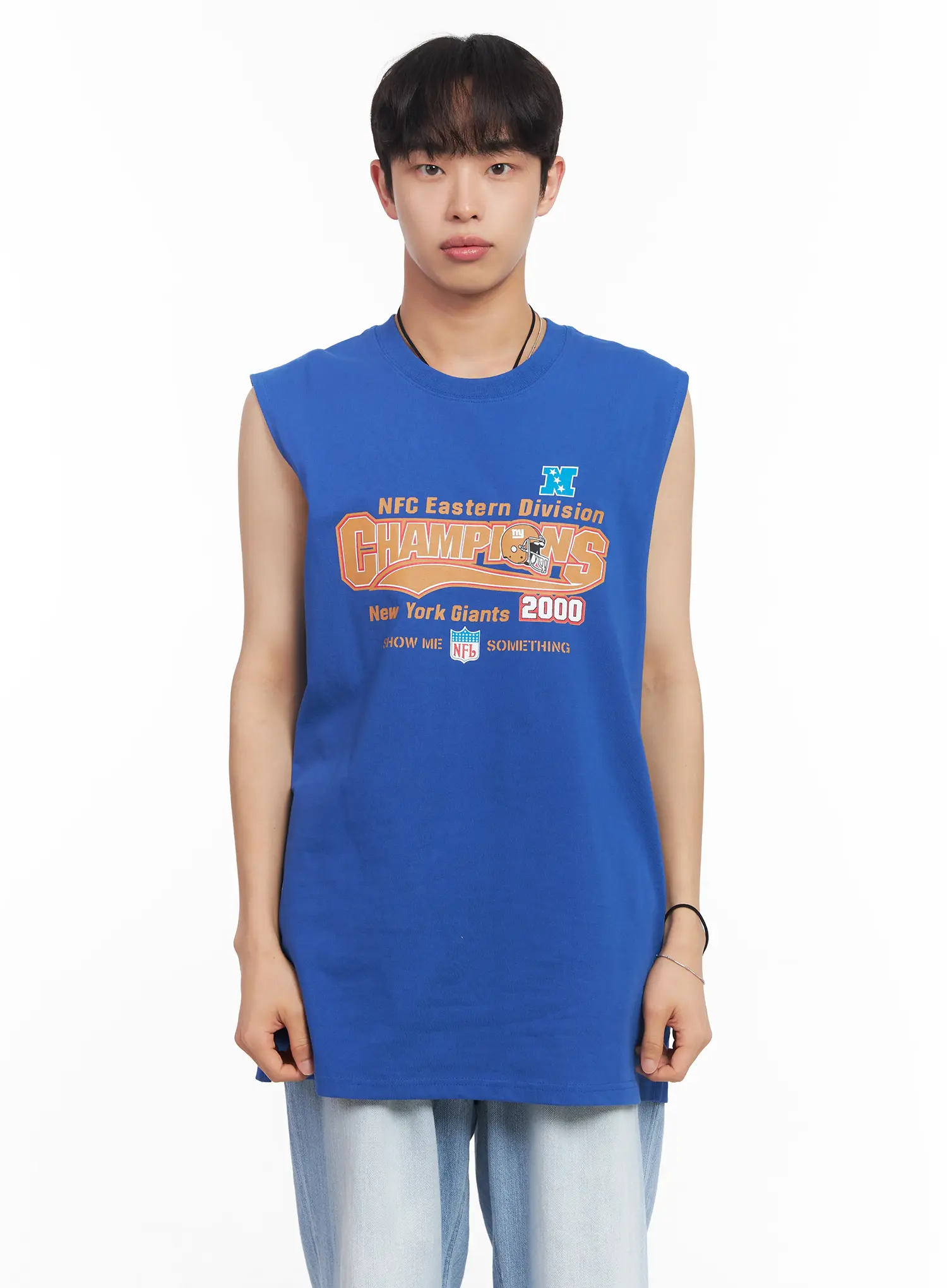 Men's Graphic Sleeveless Shirt IU519 - Image 10