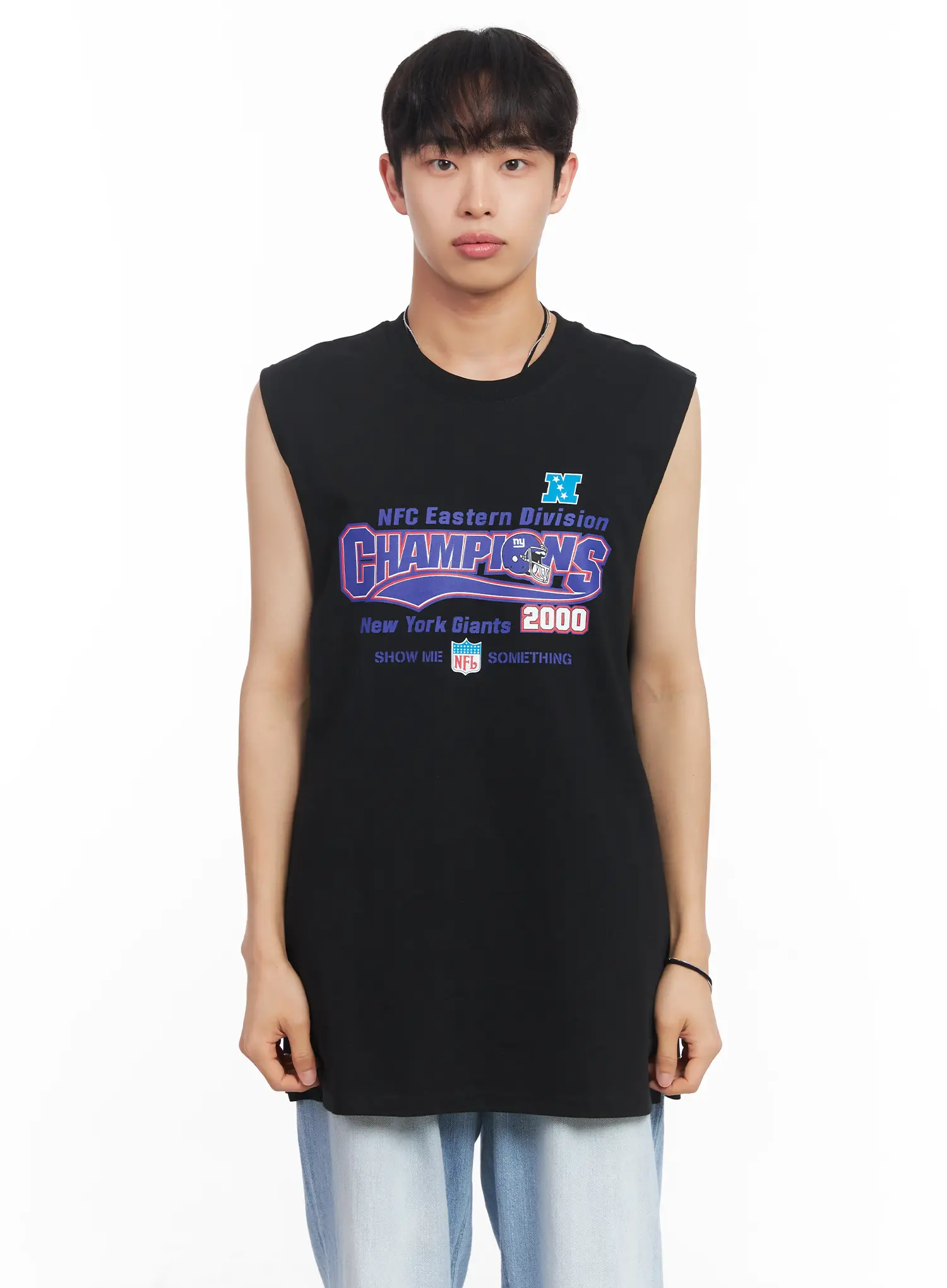 Men's Graphic Sleeveless Shirt IU519 - Image 11