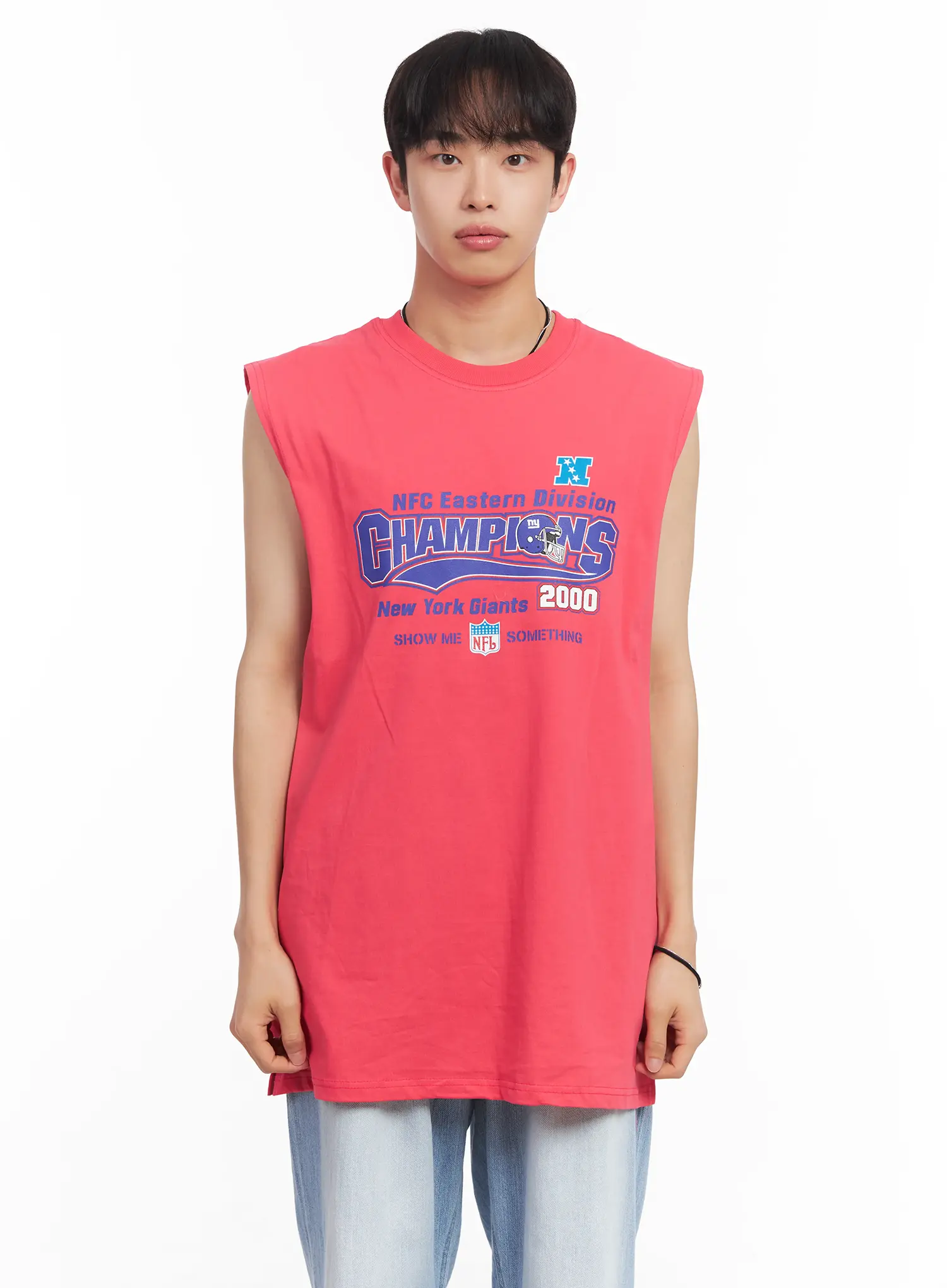 Men's Graphic Sleeveless Shirt IU519 - Image 12