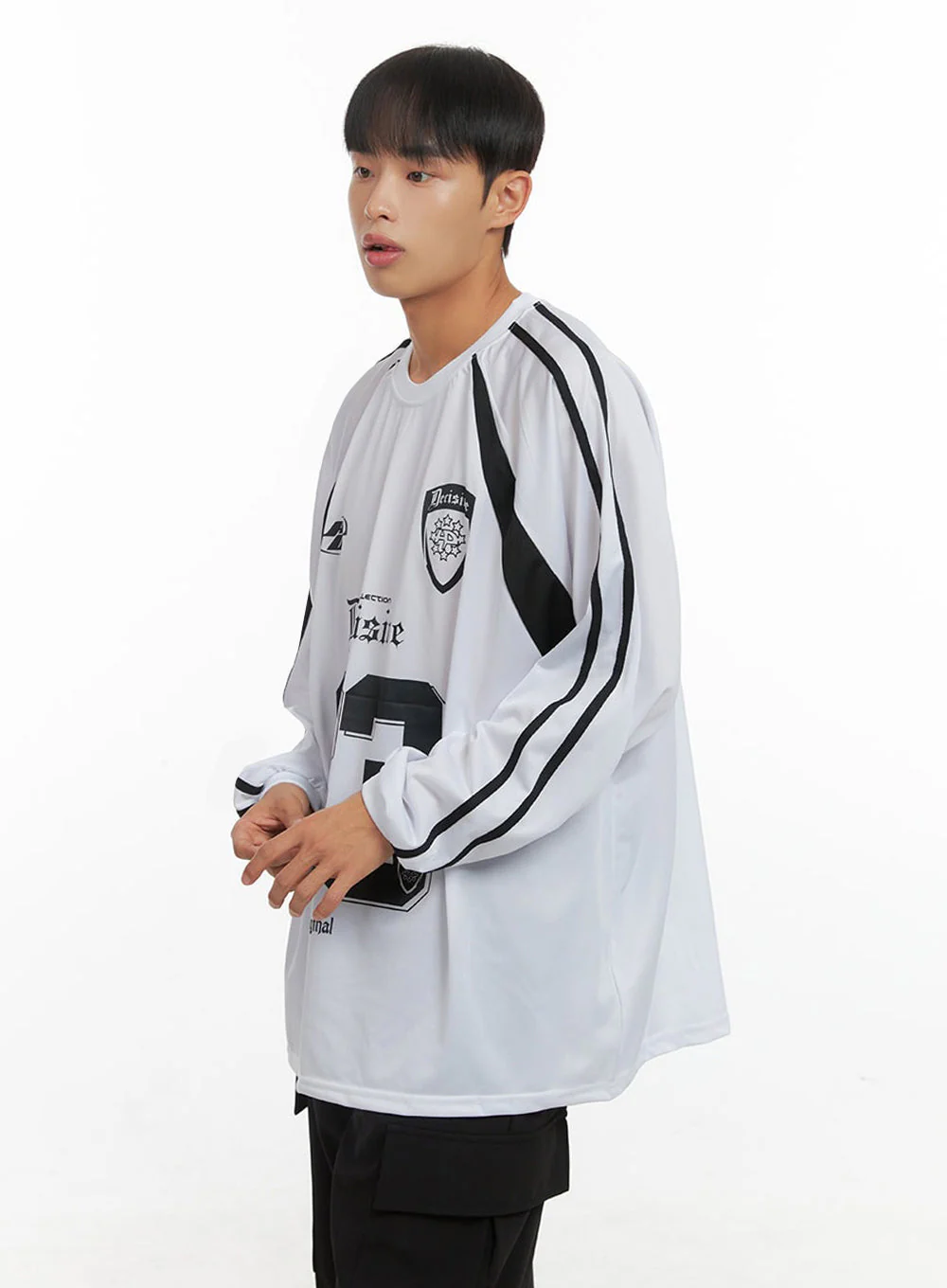 Men's Graphic Sport Jersey Sweatshirt IO420 - Image 4