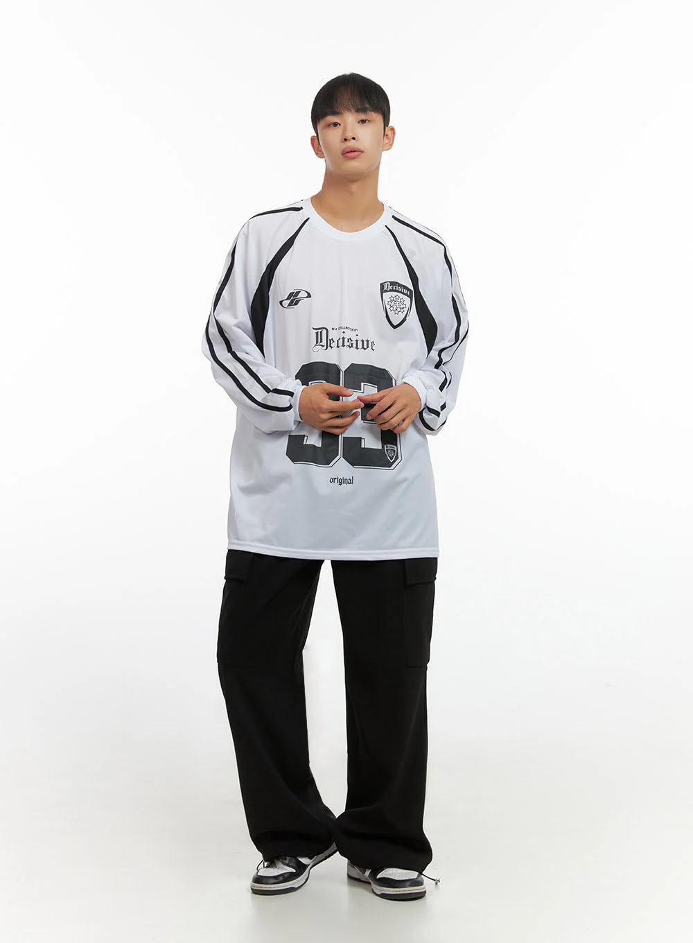 Men's Graphic Sport Jersey Sweatshirt IO420 - Image 6
