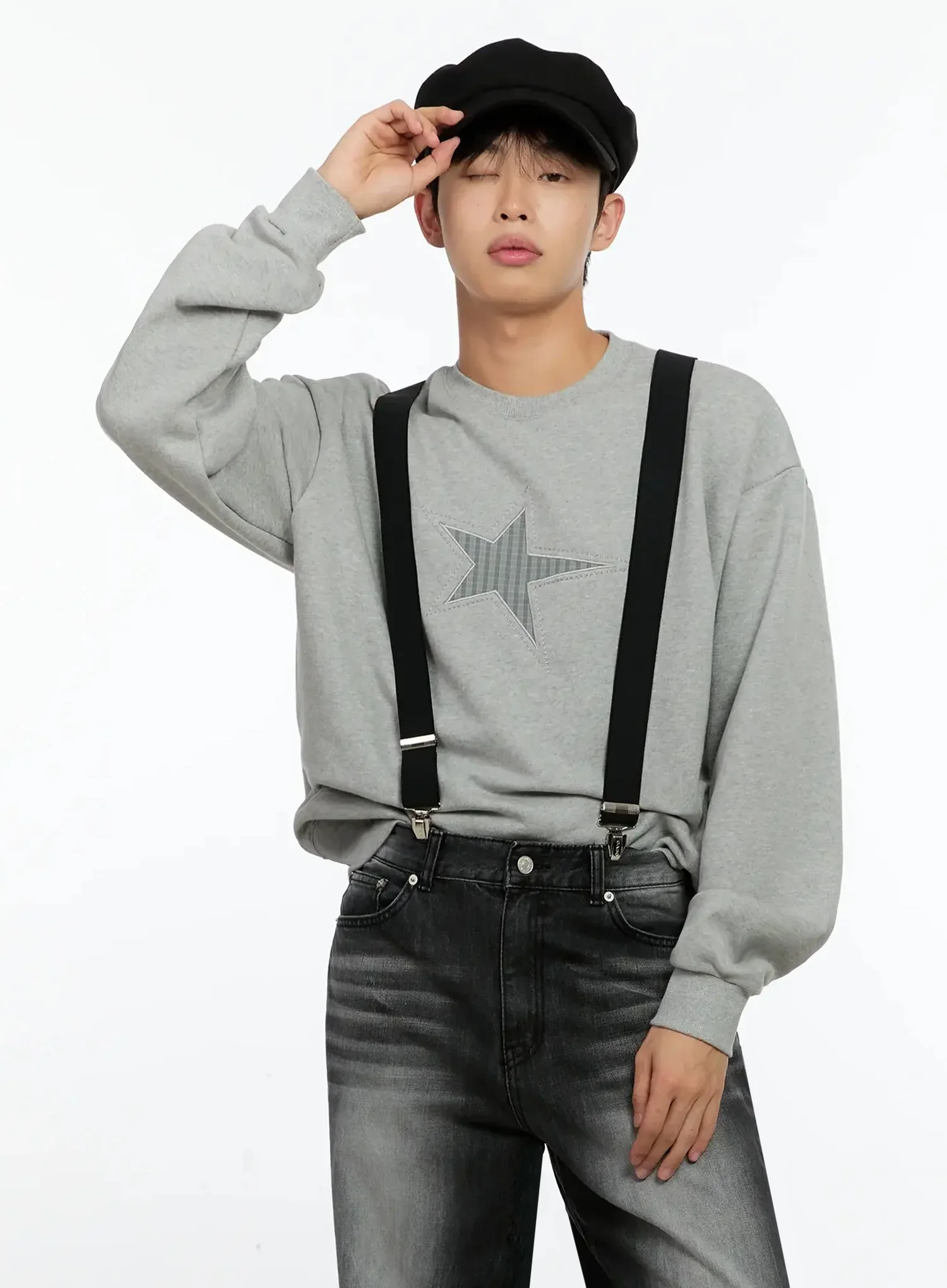Men's Graphic Sweatshirt IN506