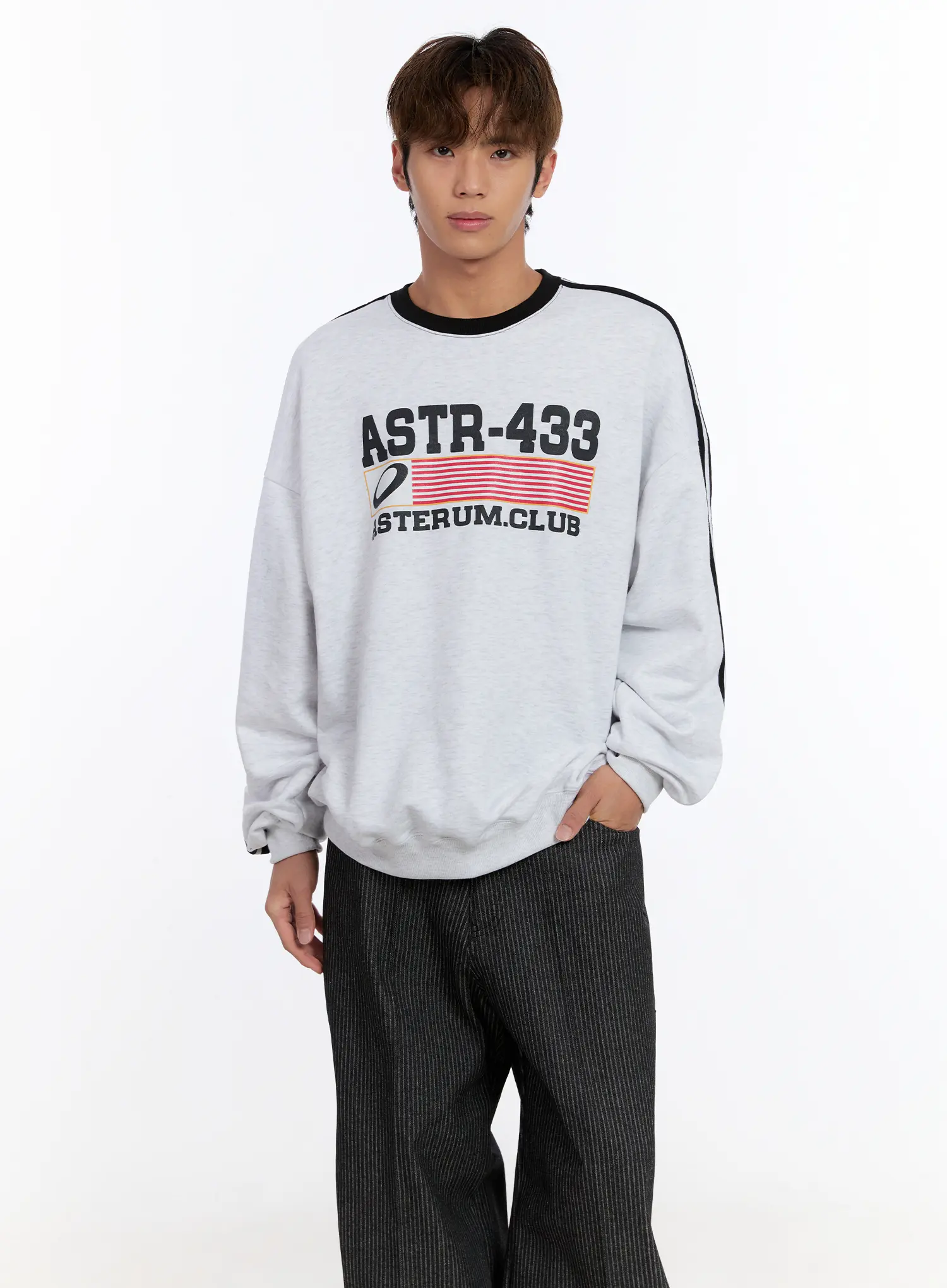 Men's Graphic Sweatshirt IN524 - Image 6