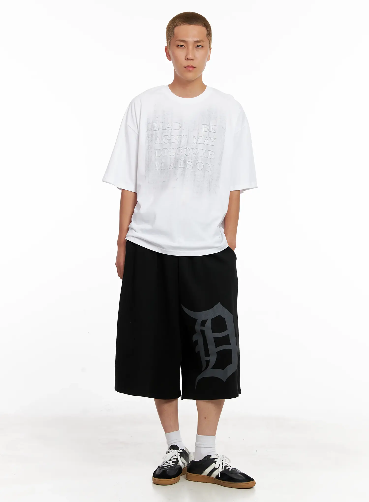 Men's Graphic Sweatshorts IL521 - Image 14