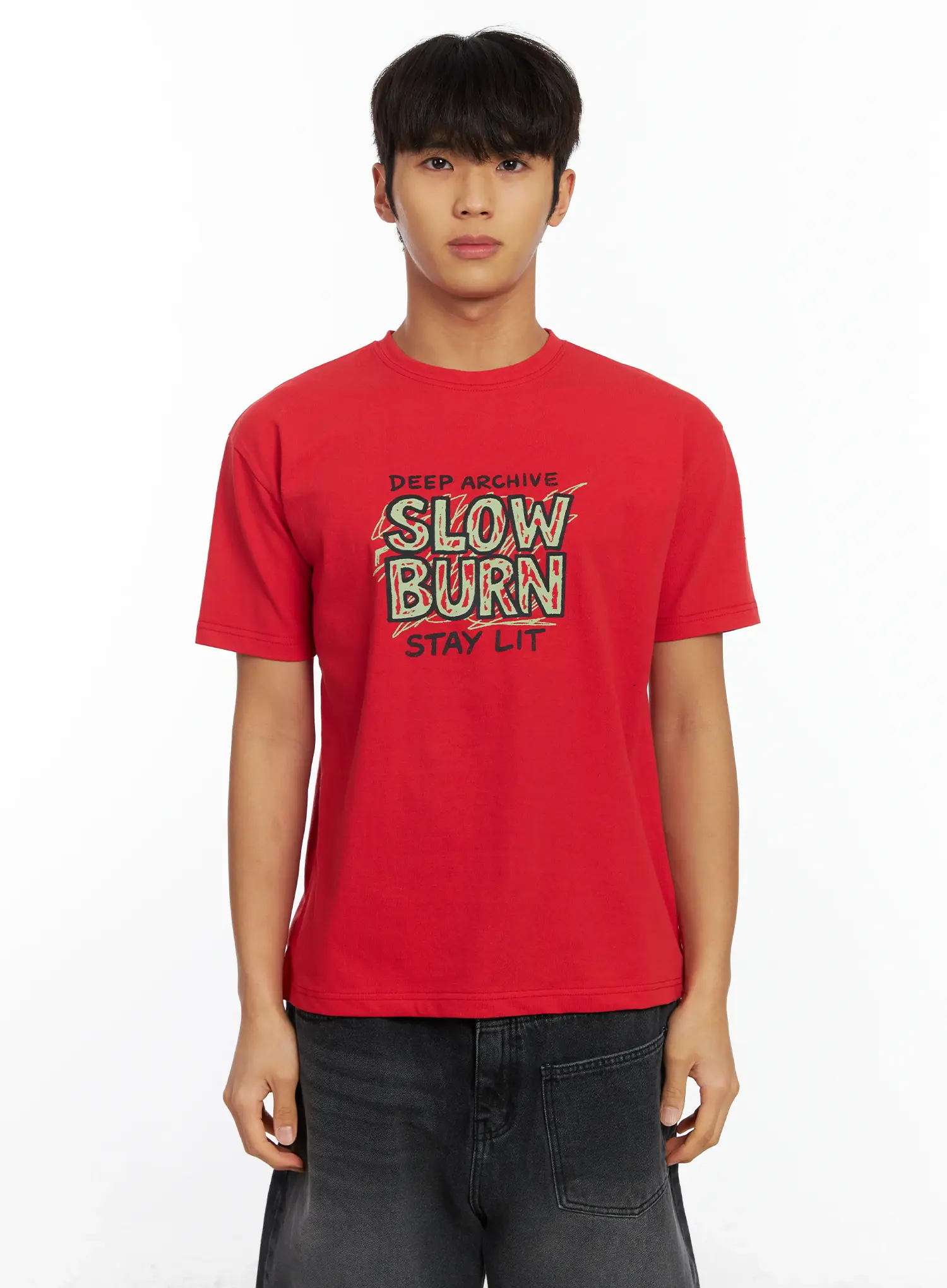 Men's Graphic Tee IF506 - Image 11