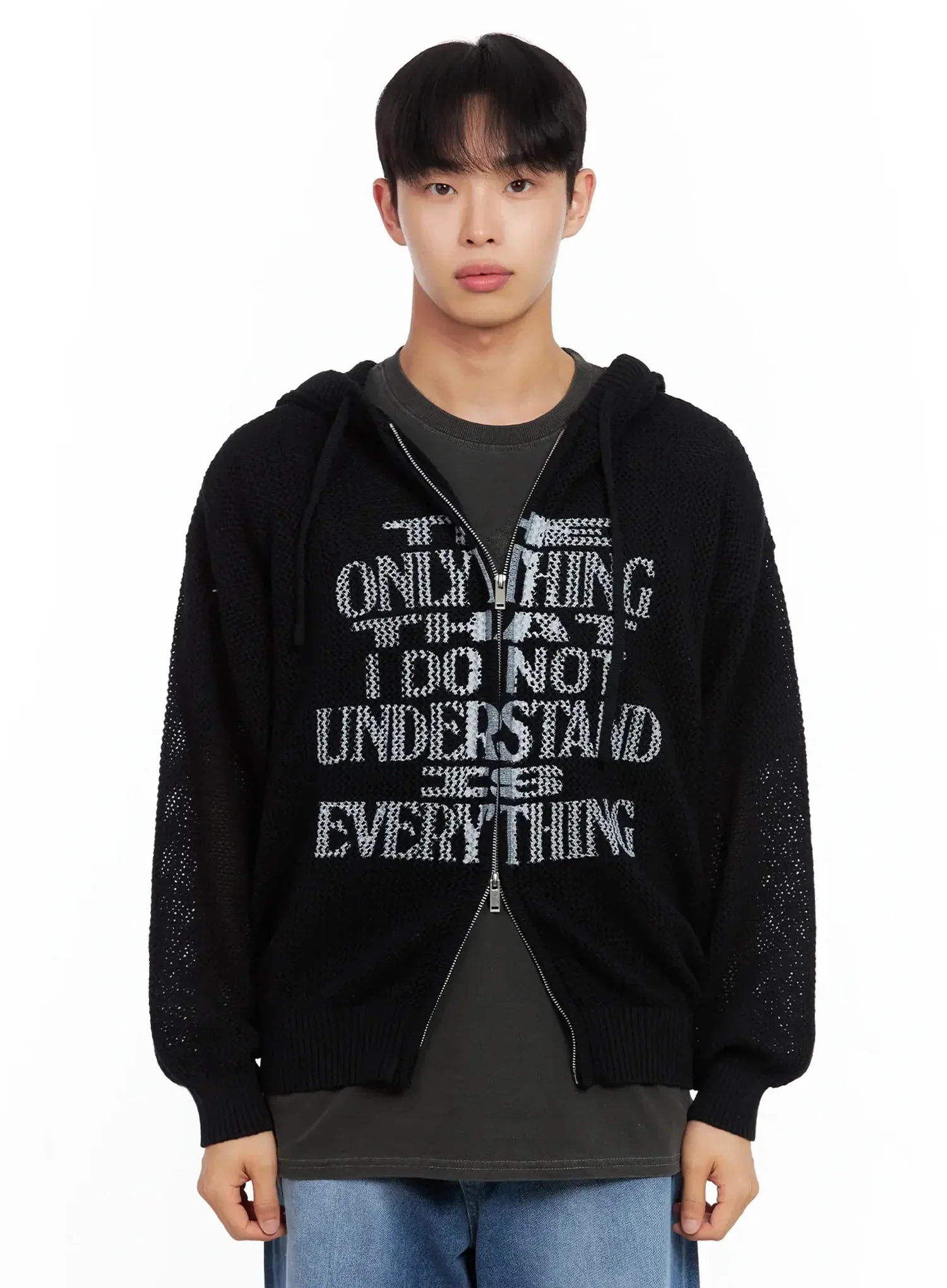 Men's Graphic Zip-Up Hoodie IL516 - Image 18