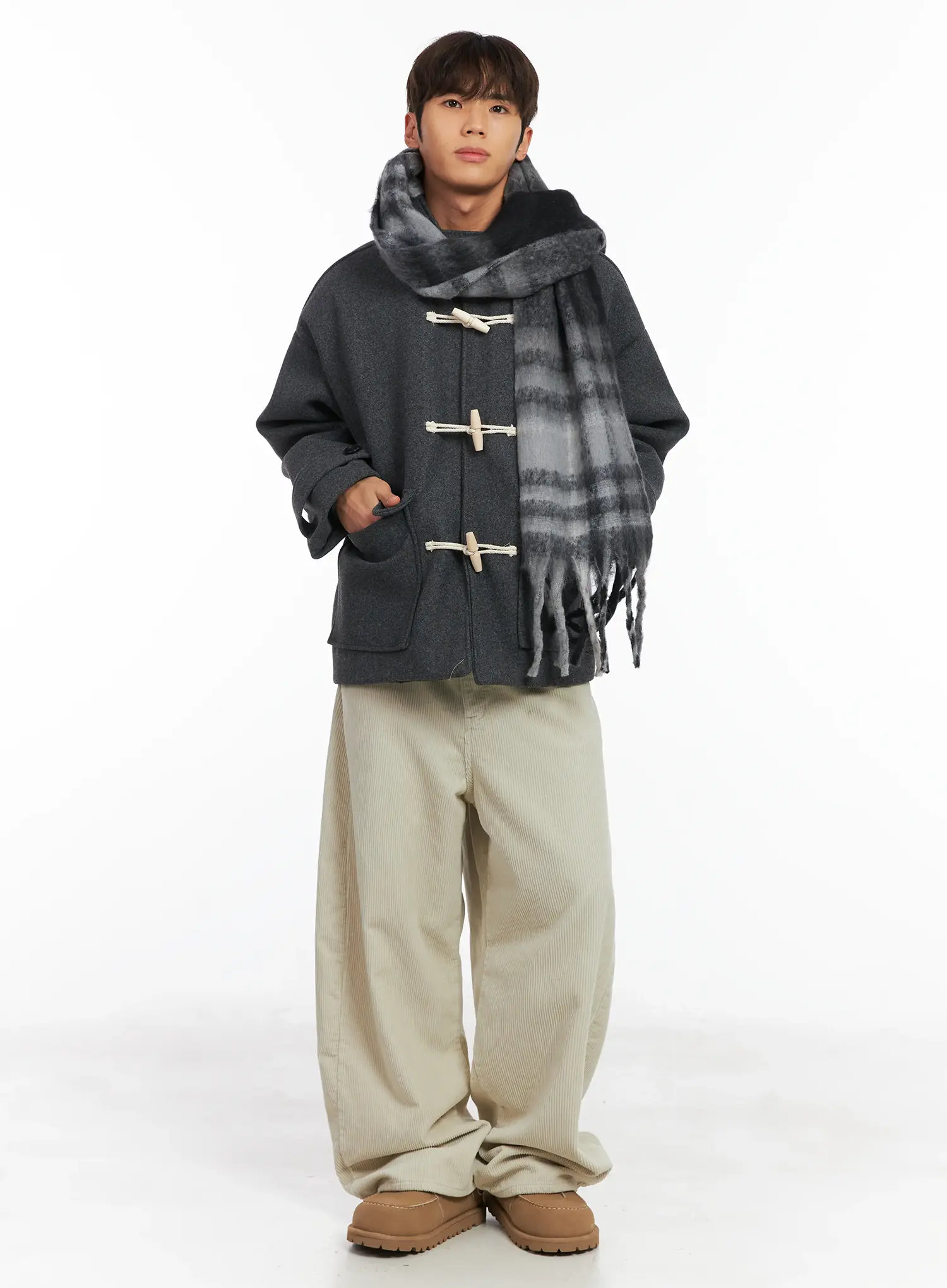 Men's Half Duffle Coat ID511 - Image 2
